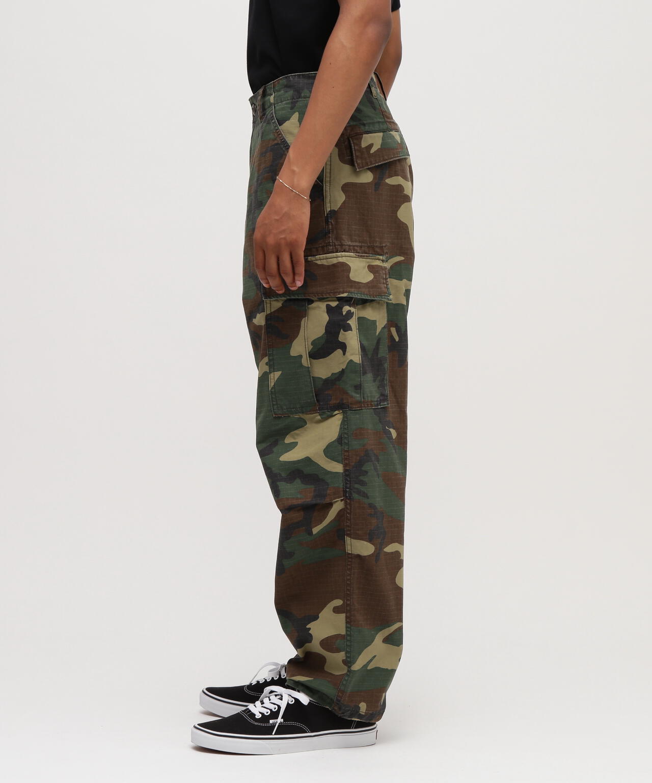COTTON RIPSTOP CARGO PANTS