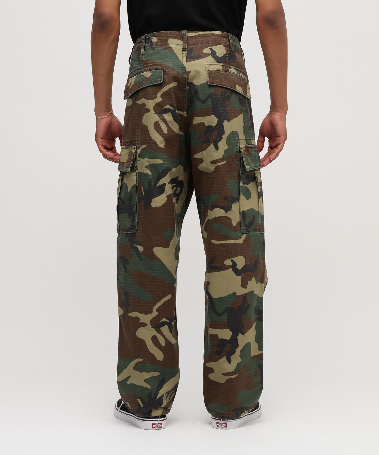 COTTON RIPSTOP CARGO PANTS