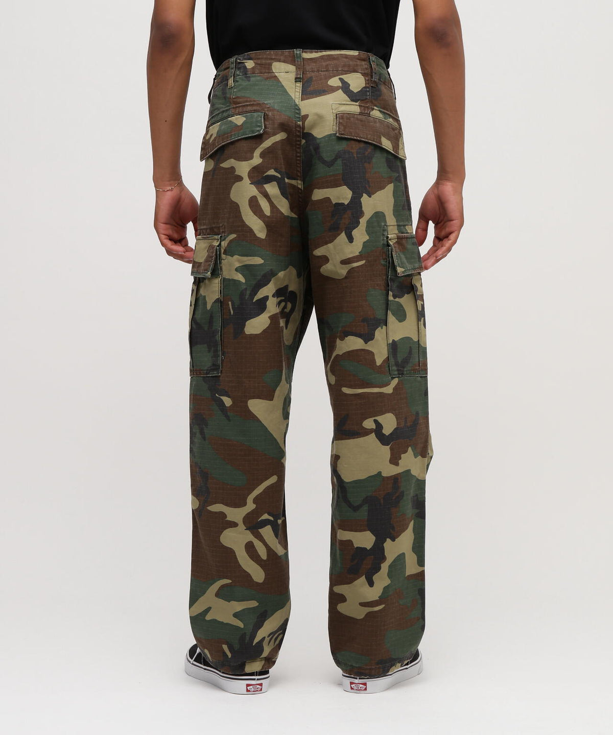 COTTON RIPSTOP CARGO PANTS