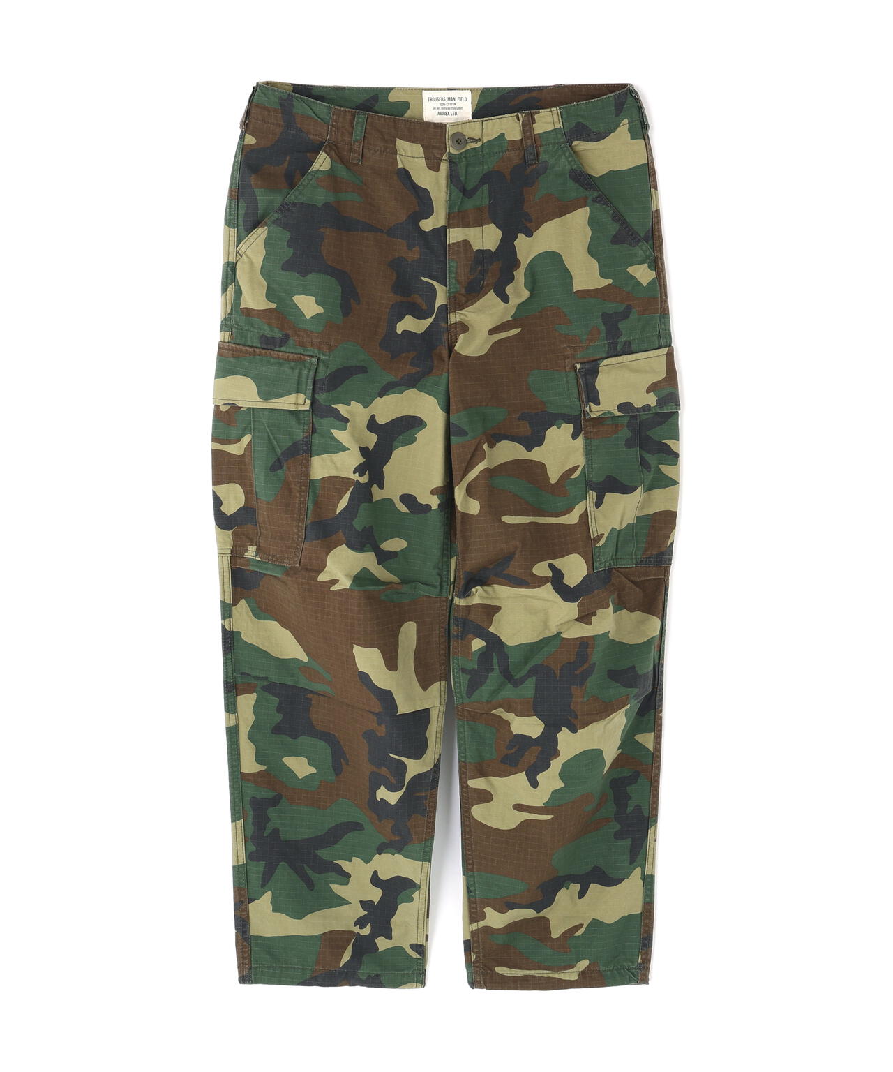 COTTON RIPSTOP CARGO PANTS