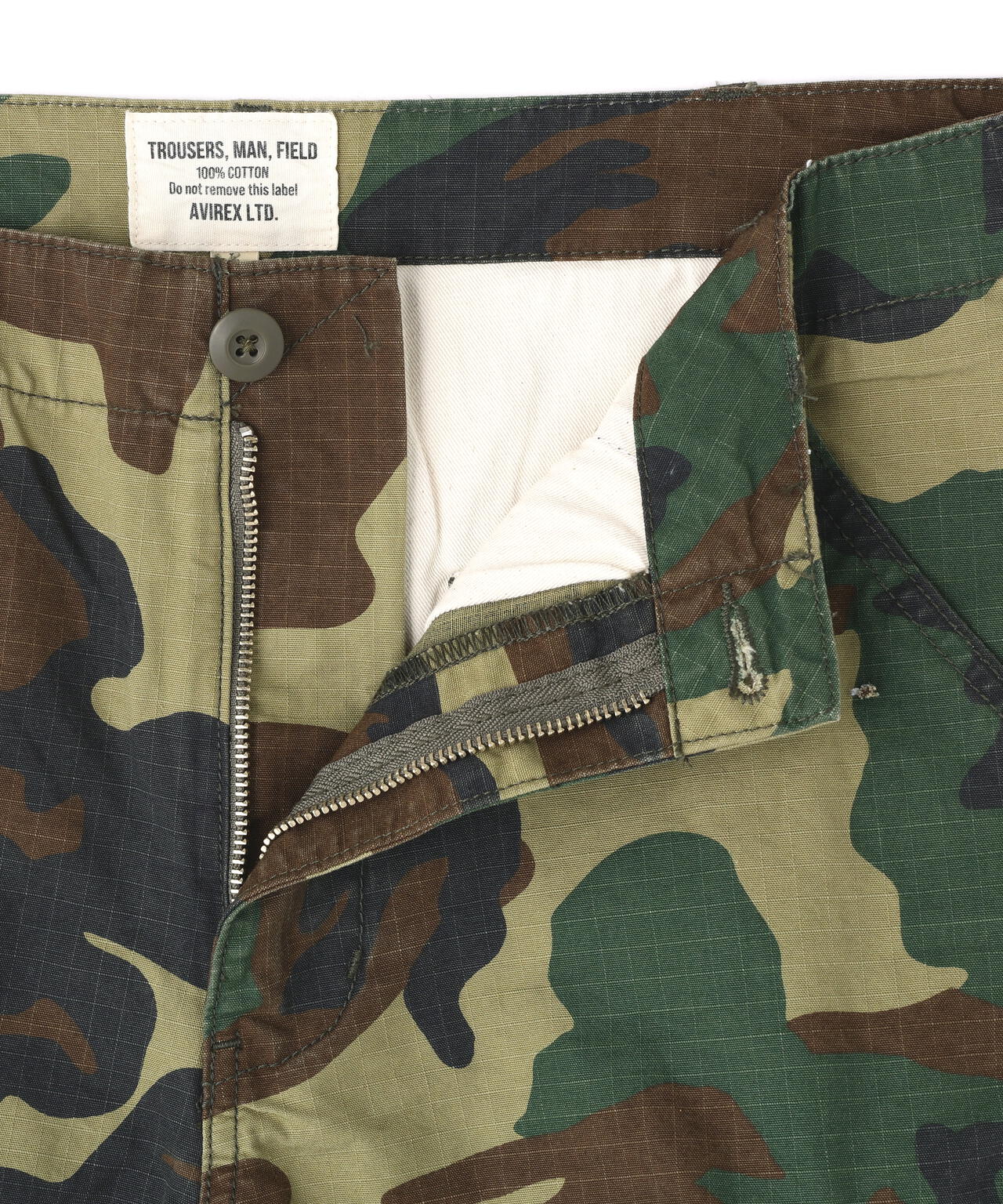 COTTON RIPSTOP CARGO PANTS