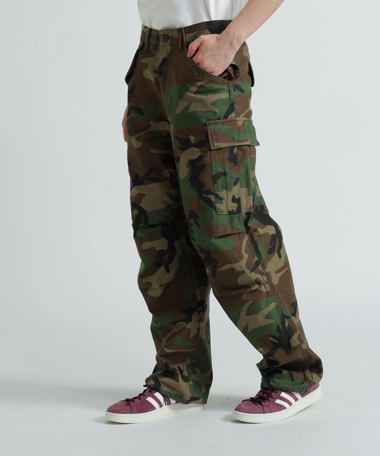 《WOMAN/直営店限定》NYLON/COTTON M-65 FATIGUE PANTS/ナイロンコットン M-65ファティーグパンツ