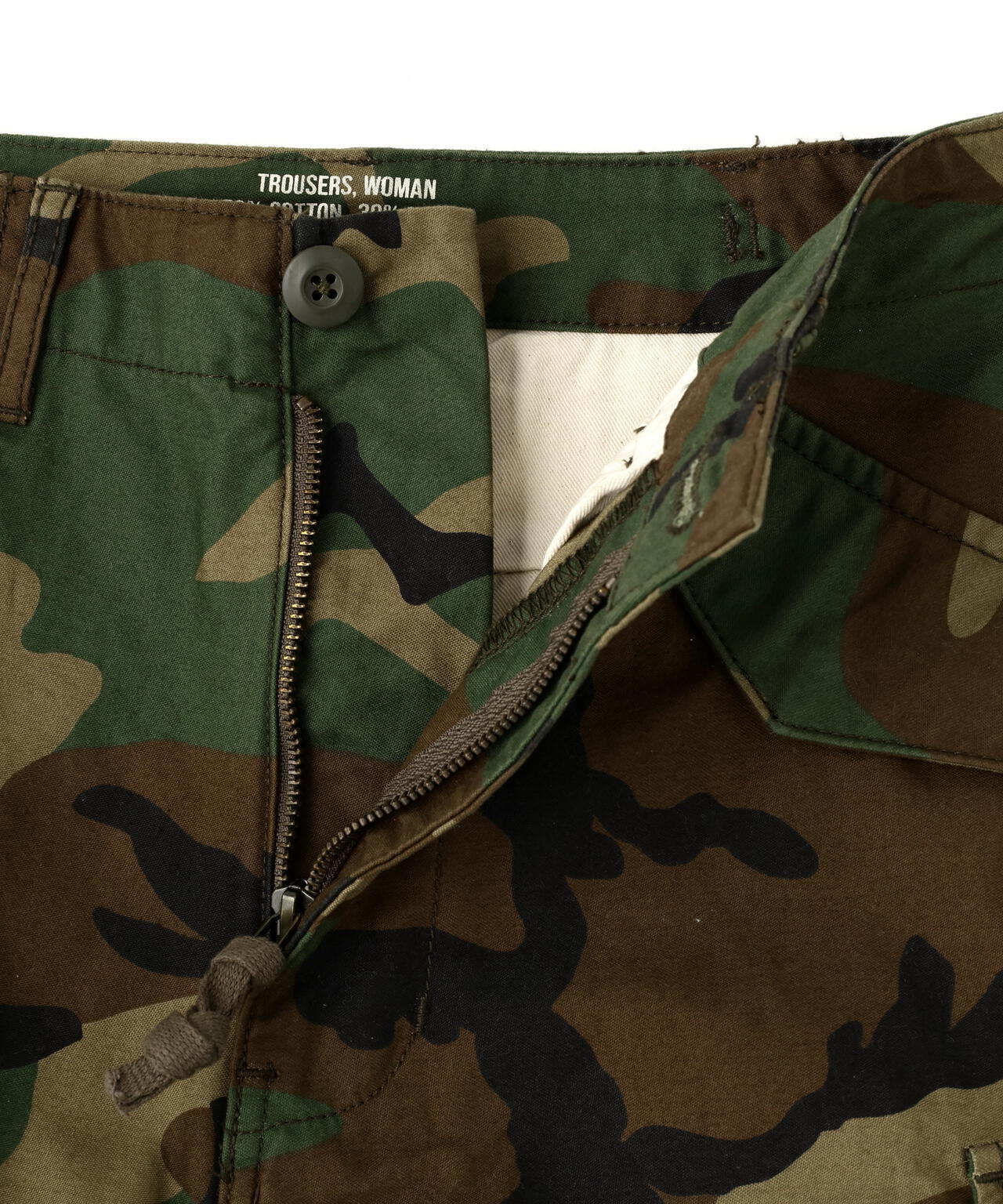 《WOMAN/直営店限定》NYLON/COTTON M-65 FATIGUE PANTS/ナイロンコットン M-65ファティーグパンツ