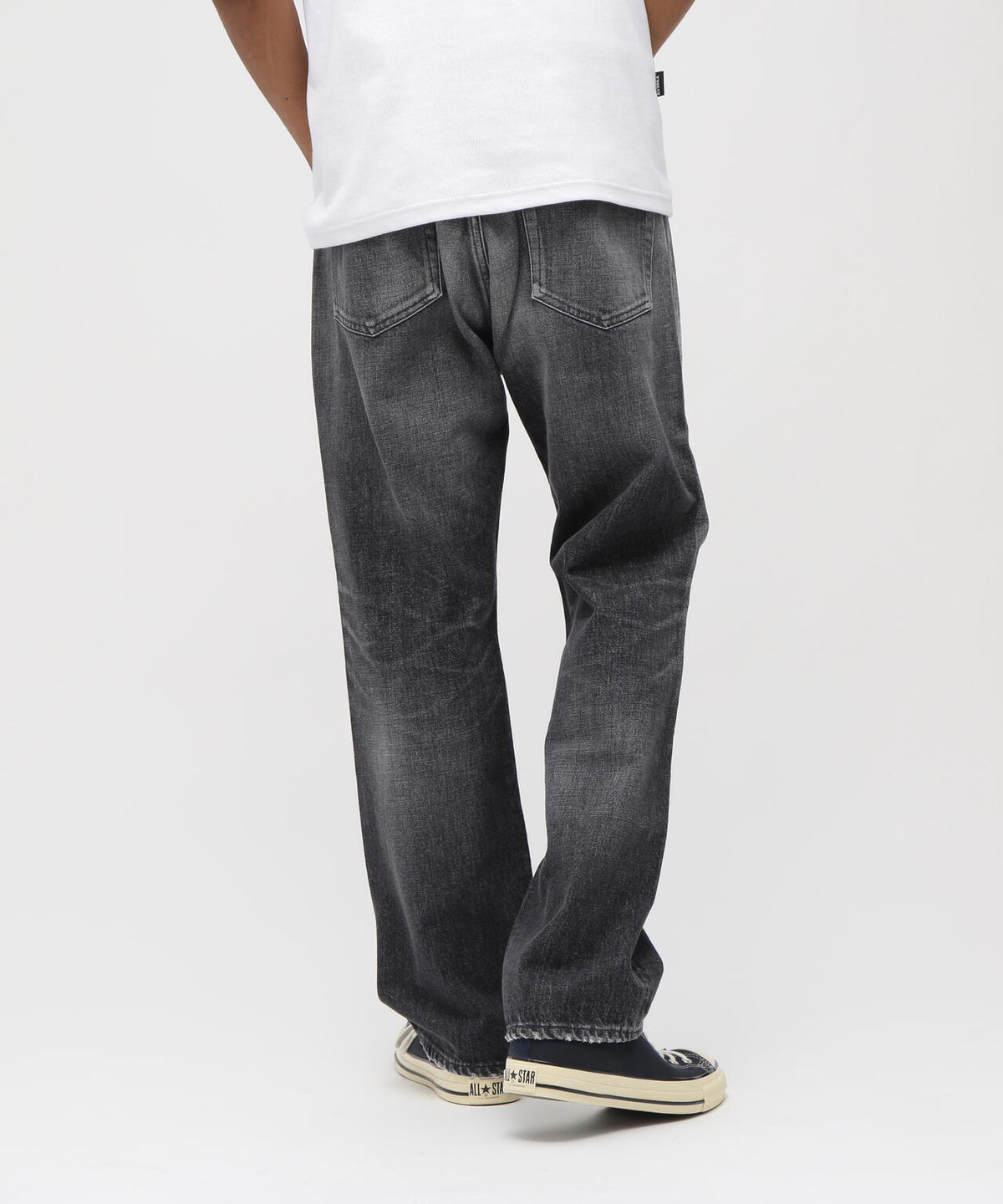 《TFQP》DENIM PANTS BLACK USED
