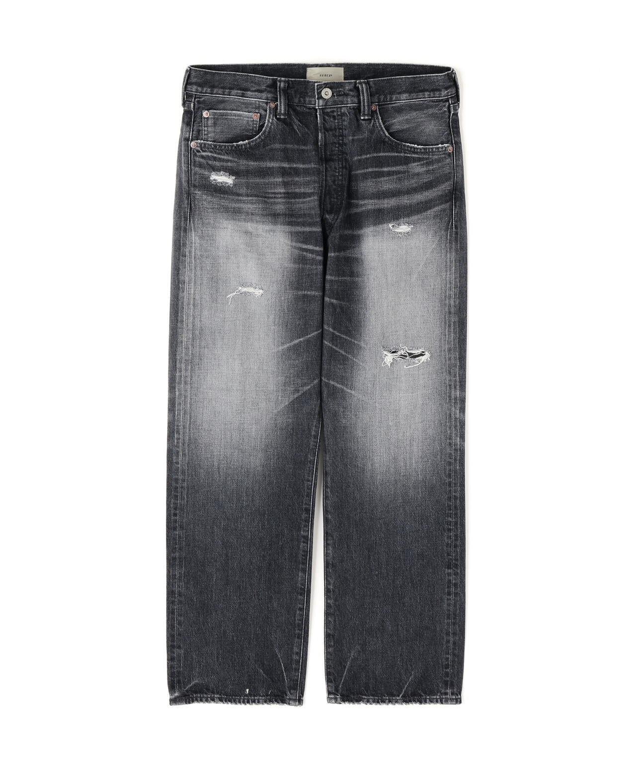 《TFQP》DENIM PANTS BLACK USED