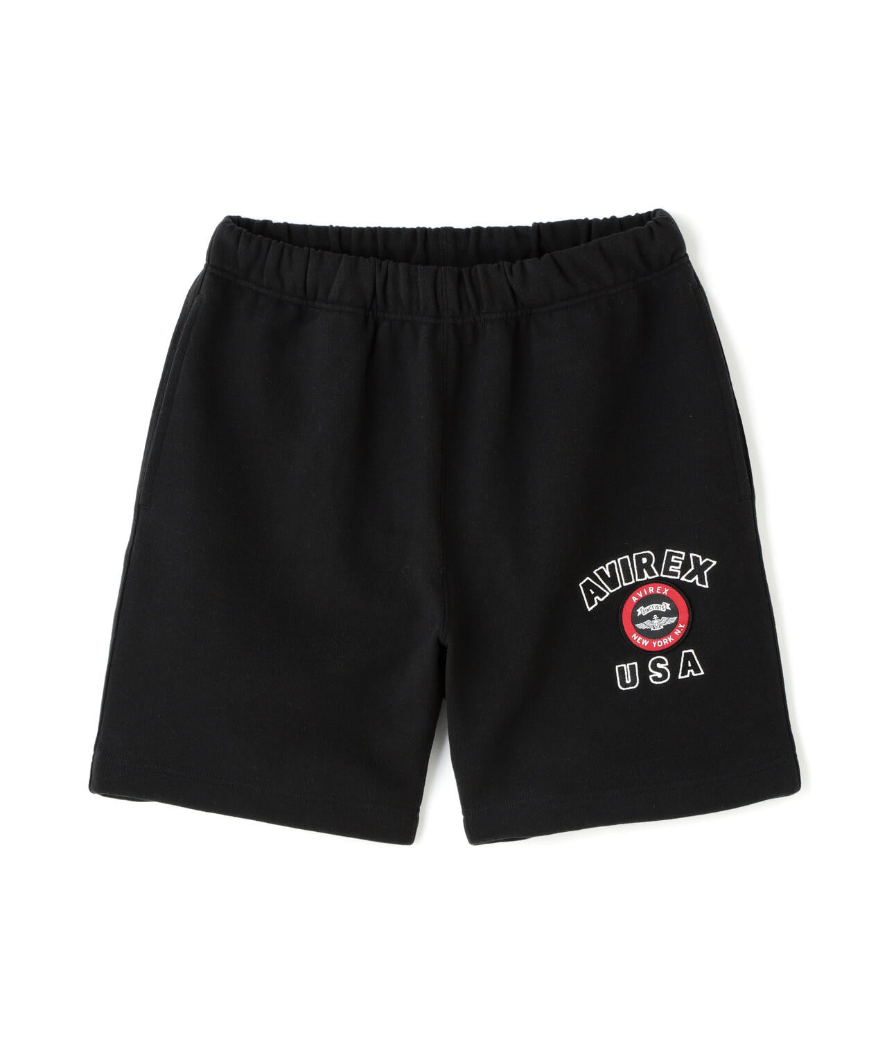 《直営店限定》VARSITY LOGO SHORTS / バーシティ ロゴ ショーツ / AVIREX / アヴィレックス