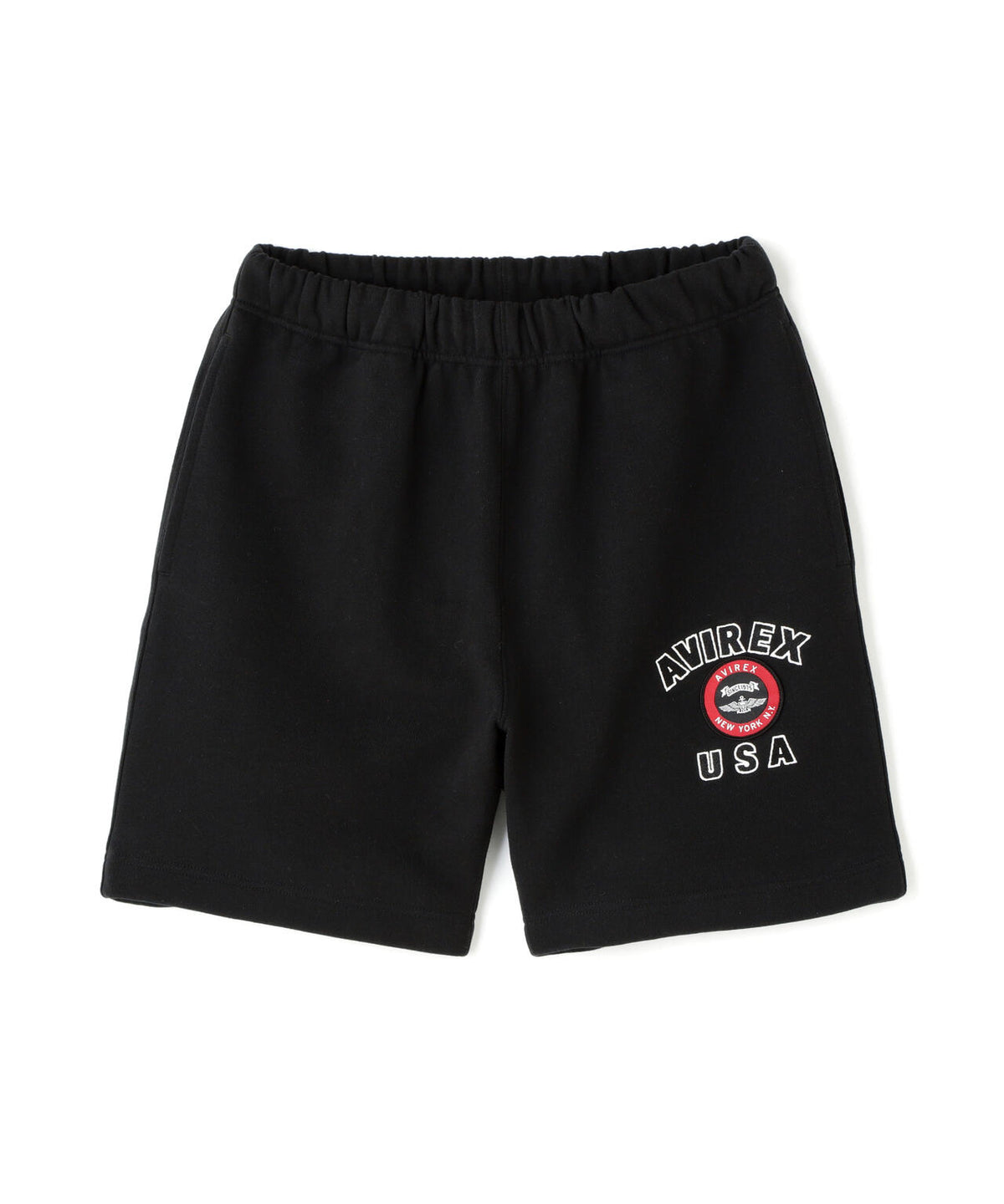 《直営店限定》VARSITY LOGO SHORTS / バーシティ ロゴ ショーツ / AVIREX / アヴィレックス