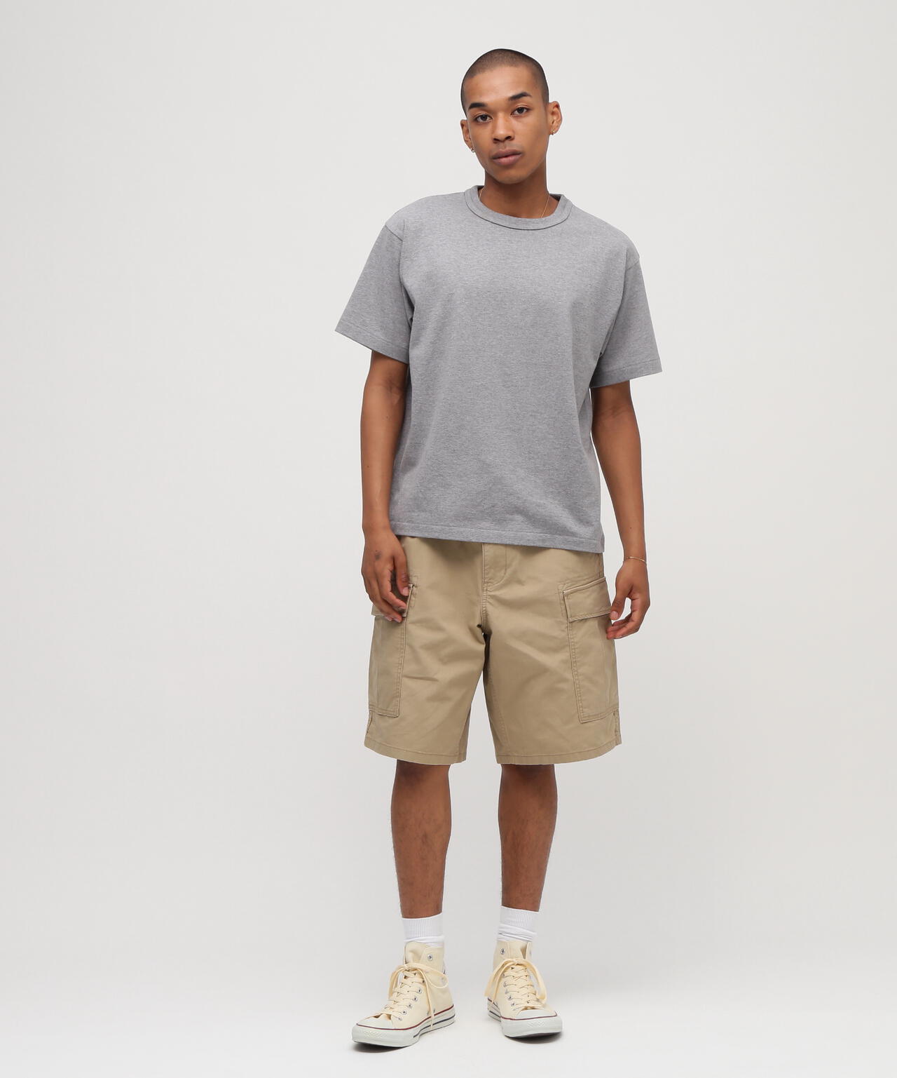 COTTON RIPSTOP CARGO SHORTS