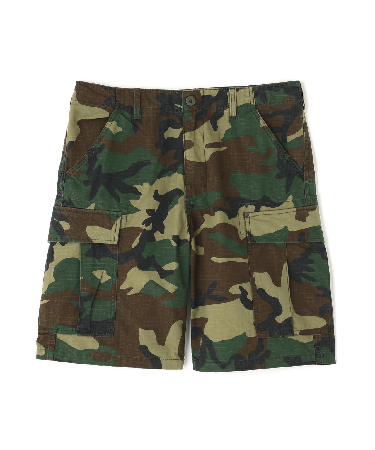 COTTON RIPSTOP CARGO SHORTS