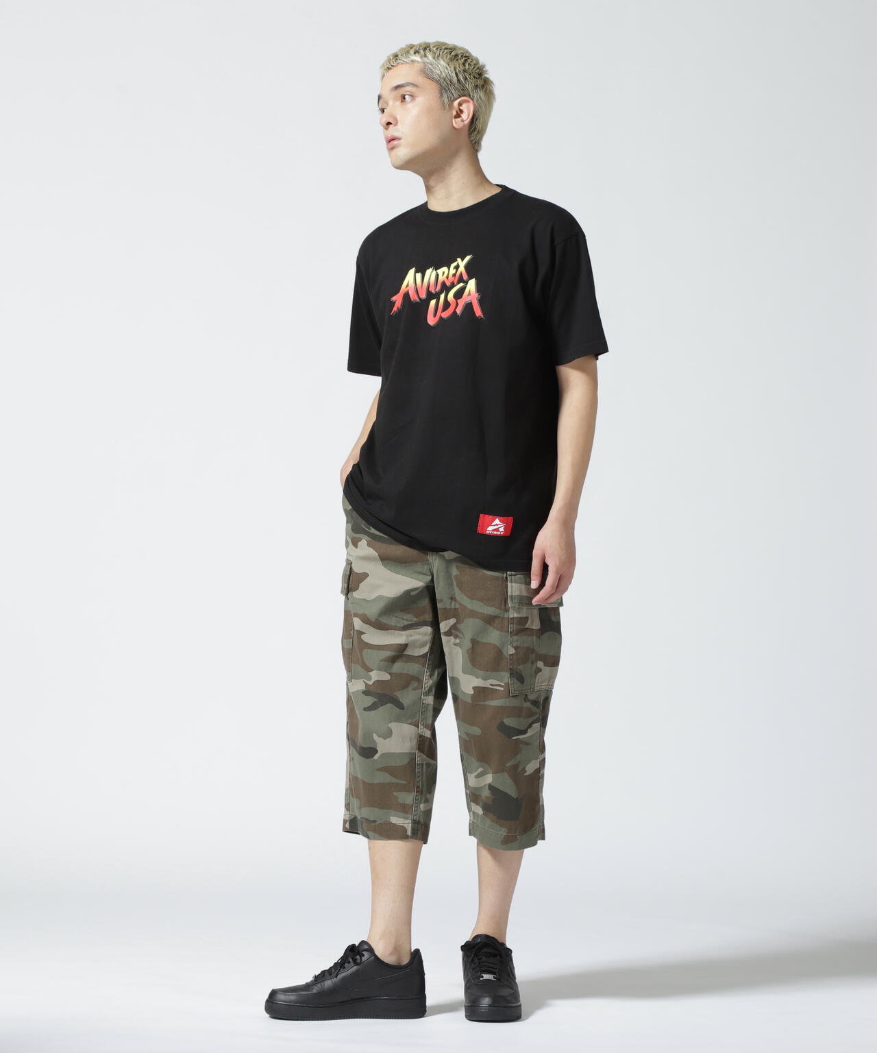 BASIC FATIGUE CROPPED PANTS