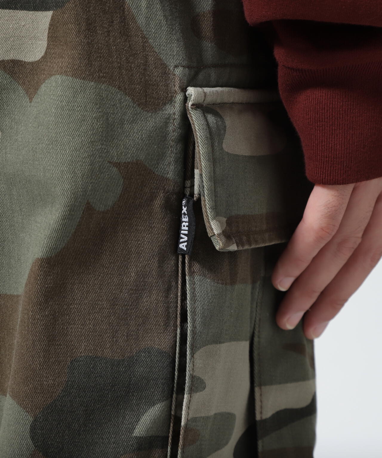 BASIC FATIGUE CROPPED PANTS