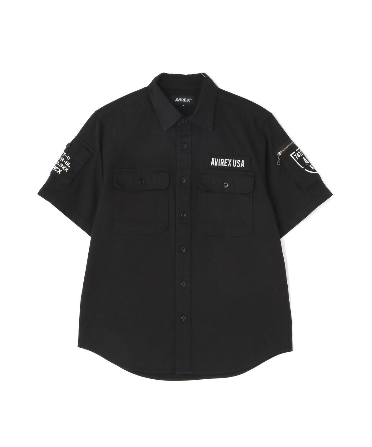 BASIC FATIGUE SHORT SLEEVE SHIRT / ベーシック ファティーグ 半袖シャツ / AVIREX / アヴィレッ