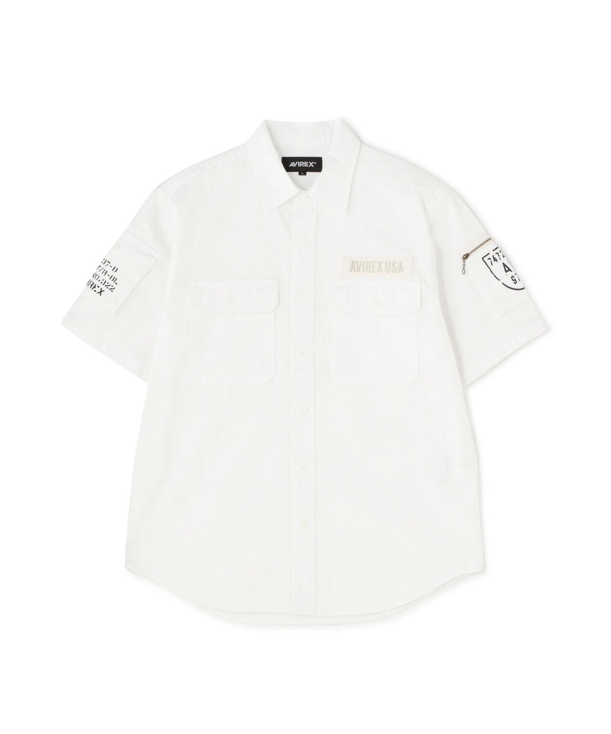 BASIC FATIGUE SHORT SLEEVE SHIRT / ベーシック ファティーグ 半袖シャツ / AVIREX / アヴィレッ