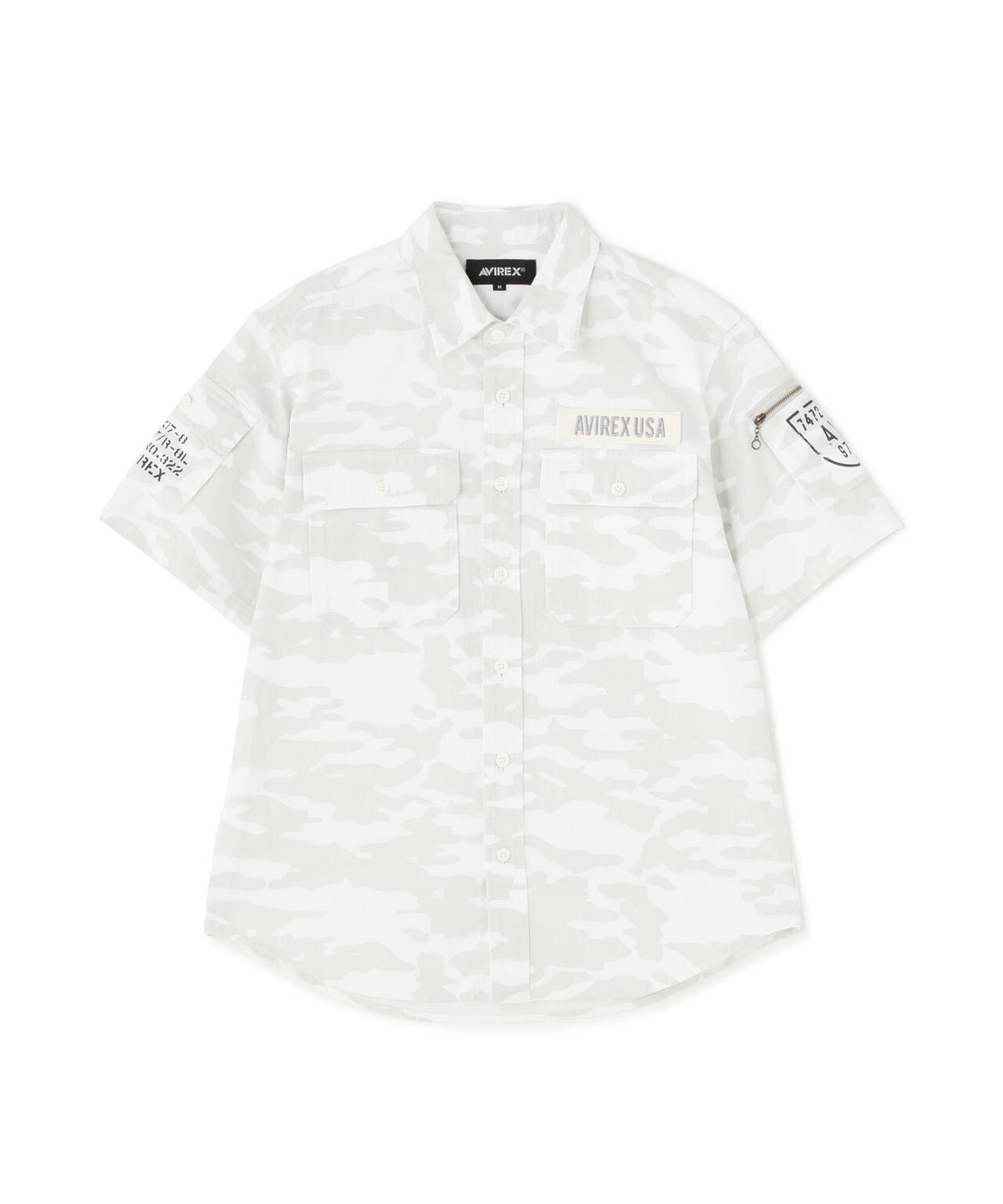 BASIC FATIGUE SHORT SLEEVE SHIRT / ベーシック ファティーグ 半袖シャツ / AVIREX / アヴィレッ