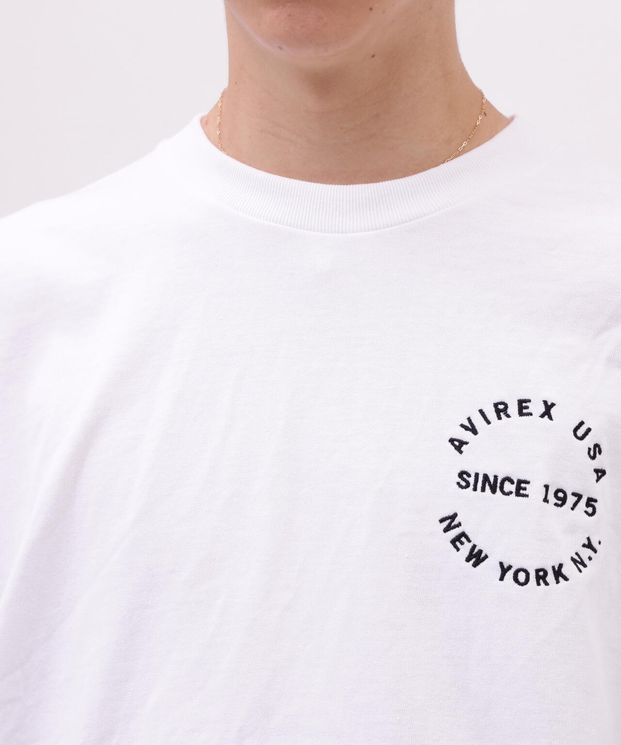 VARSITY LOGO L/S T-SHIRT / バーシティ ロゴ 長袖Tシャツ/ AVIREX /アヴィレックス