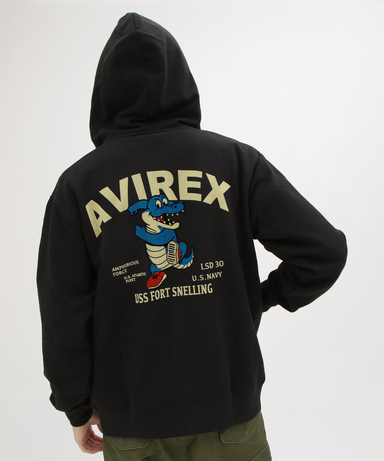《WEB&DEPOT限定》USS FORT SNELLING ZIPUP HOODIE