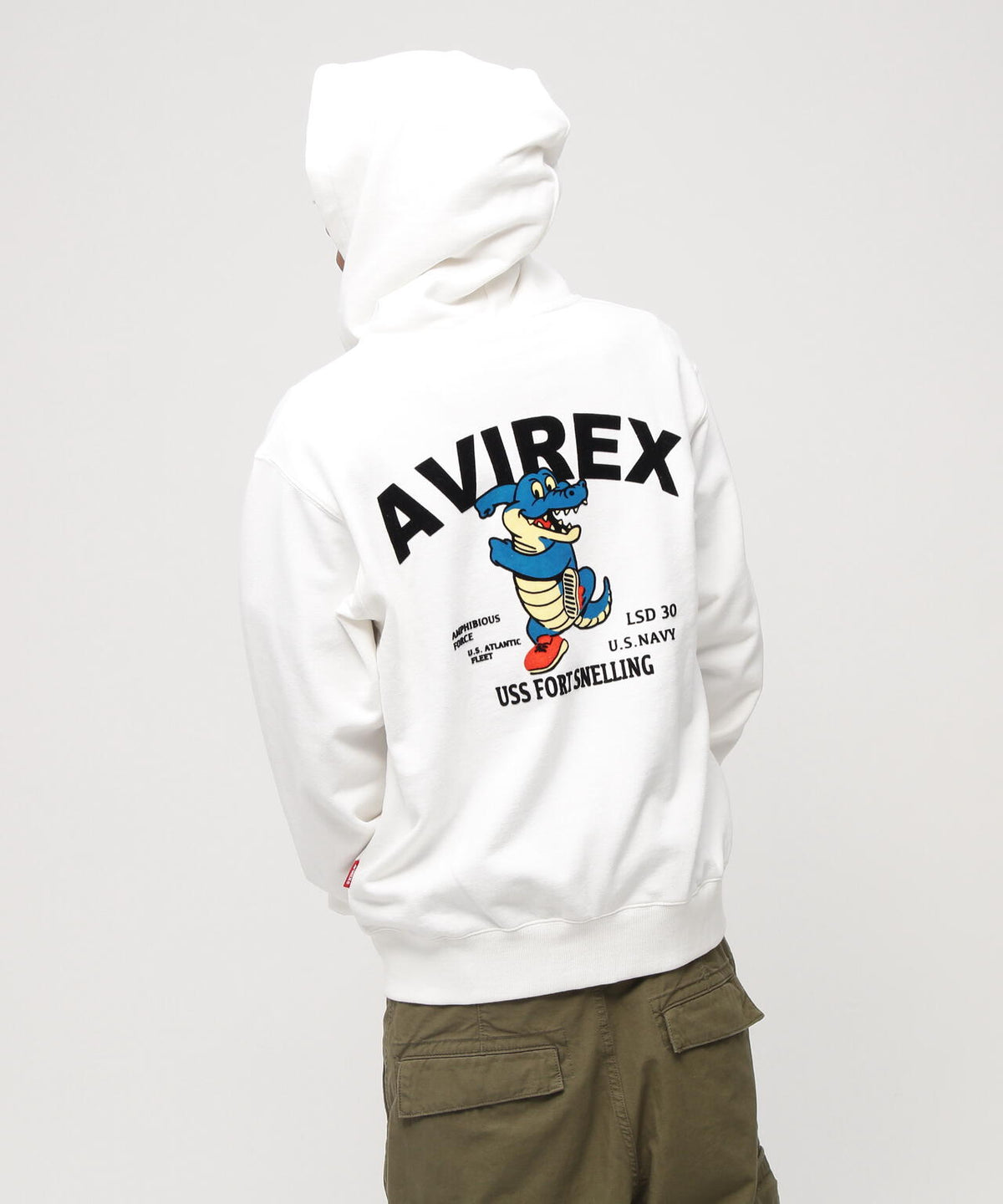 《WEB&DEPOT限定》USS FORT SNELLING ZIPUP HOODIE