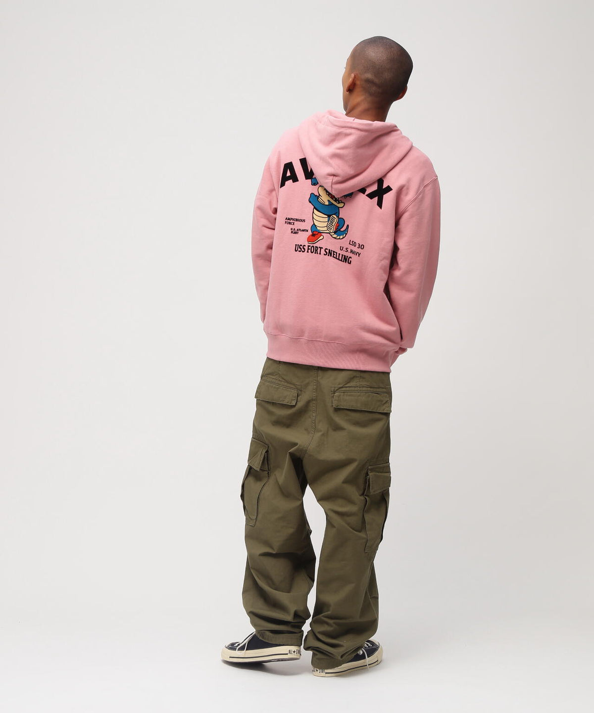 《WEB&DEPOT限定》USS FORT SNELLING ZIPUP HOODIE
