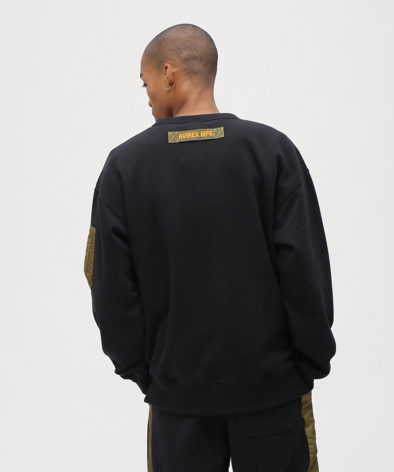 《WEB&DEPOT限定》TACTICAL CREWNECK SWEAT