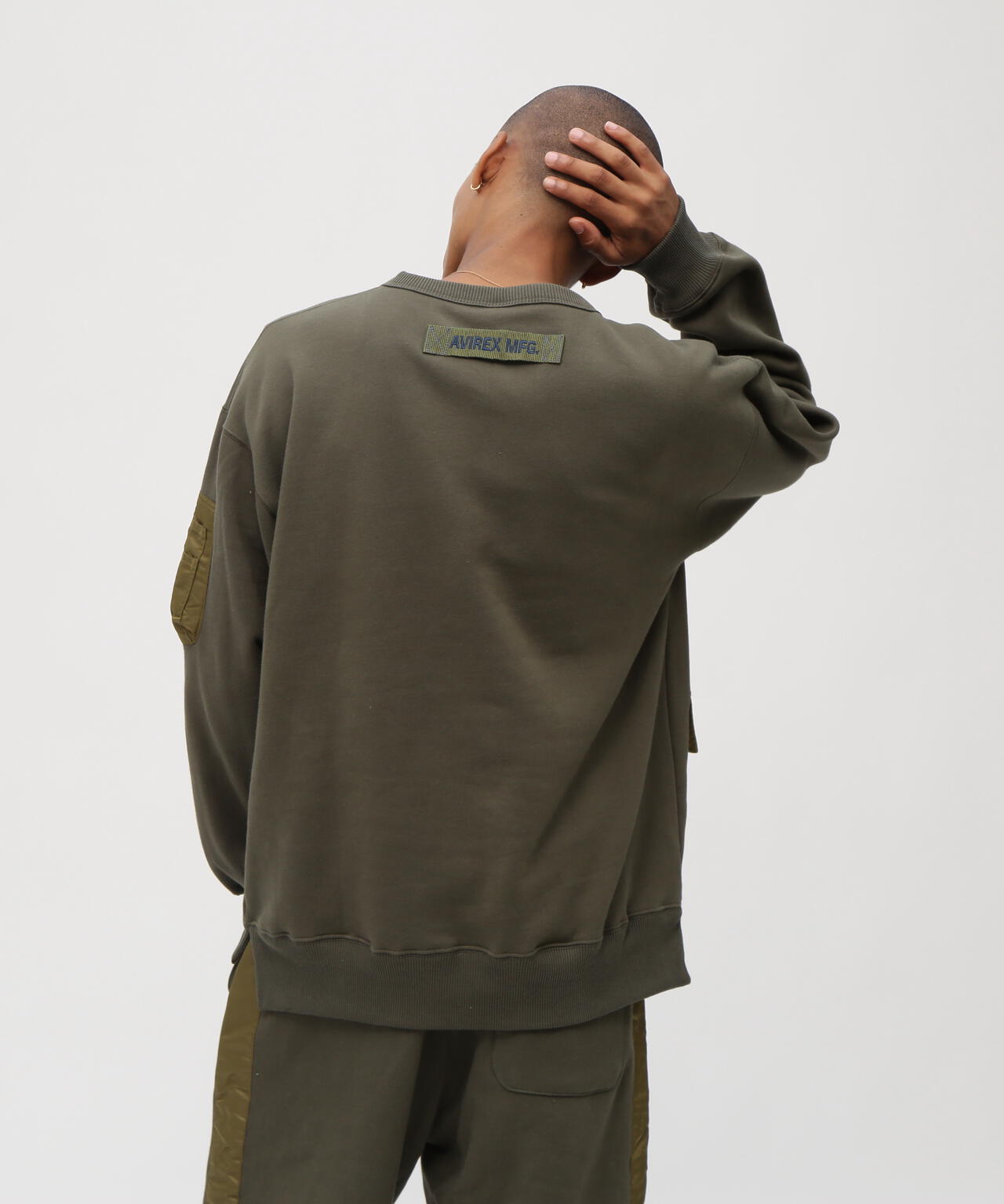 《WEB&DEPOT限定》TACTICAL CREWNECK SWEAT