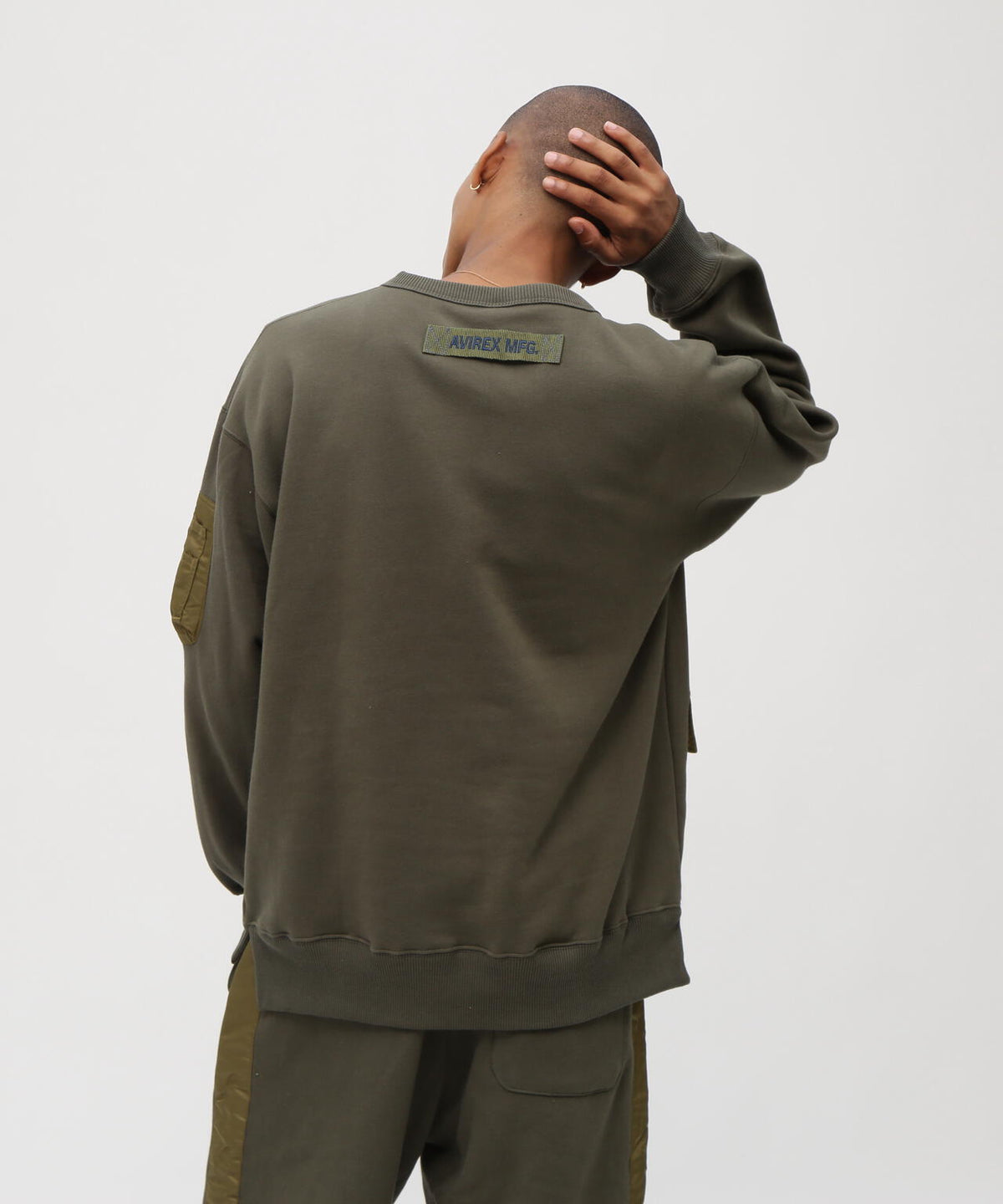 《WEB&DEPOT限定》TACTICAL CREWNECK SWEAT