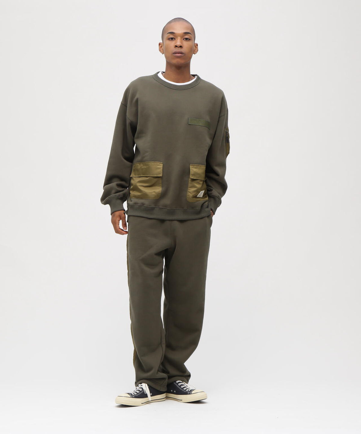 《WEB&DEPOT限定》TACTICAL CREWNECK SWEAT