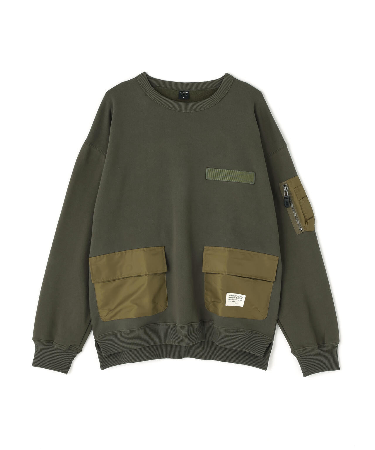 《WEB&DEPOT限定》TACTICAL CREWNECK SWEAT