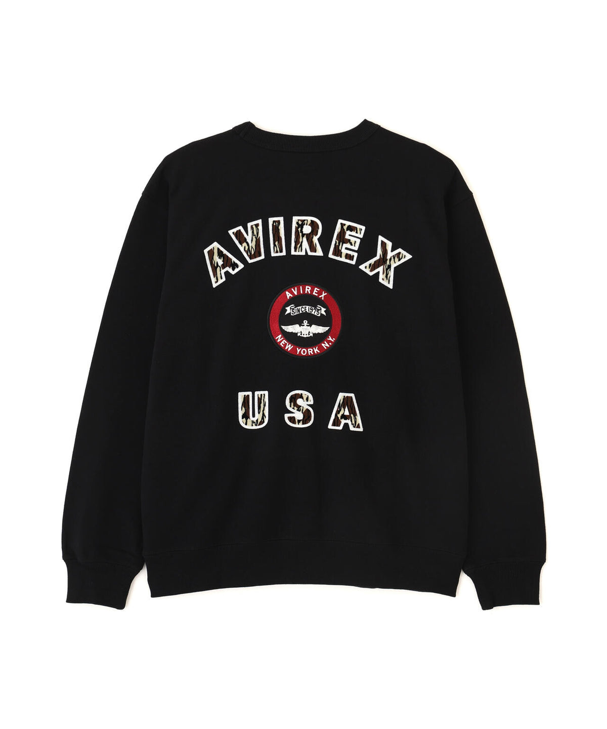 《WEB&DEPOT限定》CAMOUFLAGE LOGO CREW SWEAT