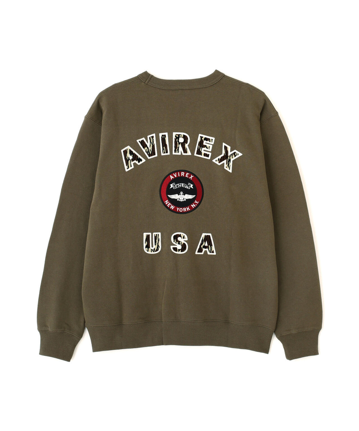 《WEB&DEPOT限定》CAMOUFLAGE LOGO CREW SWEAT