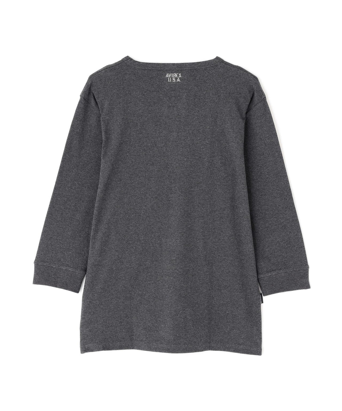 《DAILY/デイリー》2/3 SLEEVE U-NECK T-SHIRT/2/3 スリーブ Uネック Tシャツ