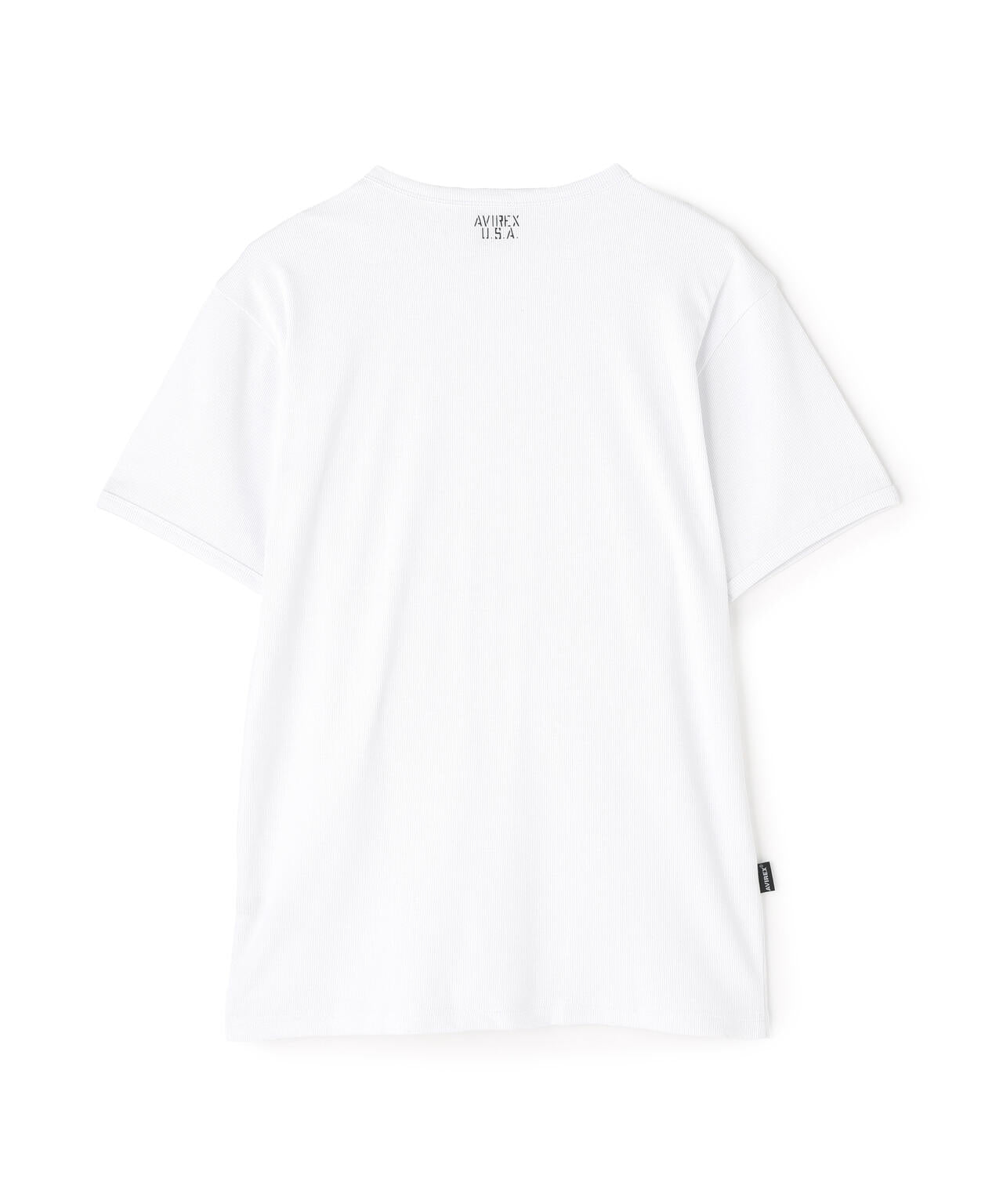 《DAILY/デイリー》RIB S/S V-NECK T-SHIRT/リブ 半袖 ブイネック Tシャツ デイリーウェア