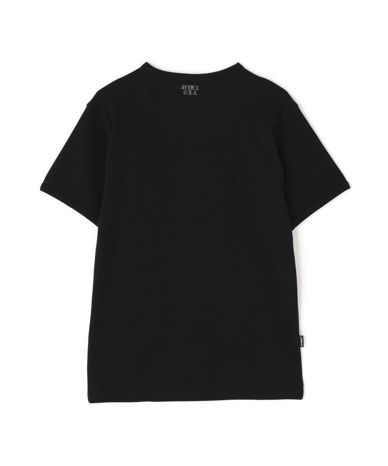 《DAILY/デイリー》RIB S/S CREW NECK T-SHIRT