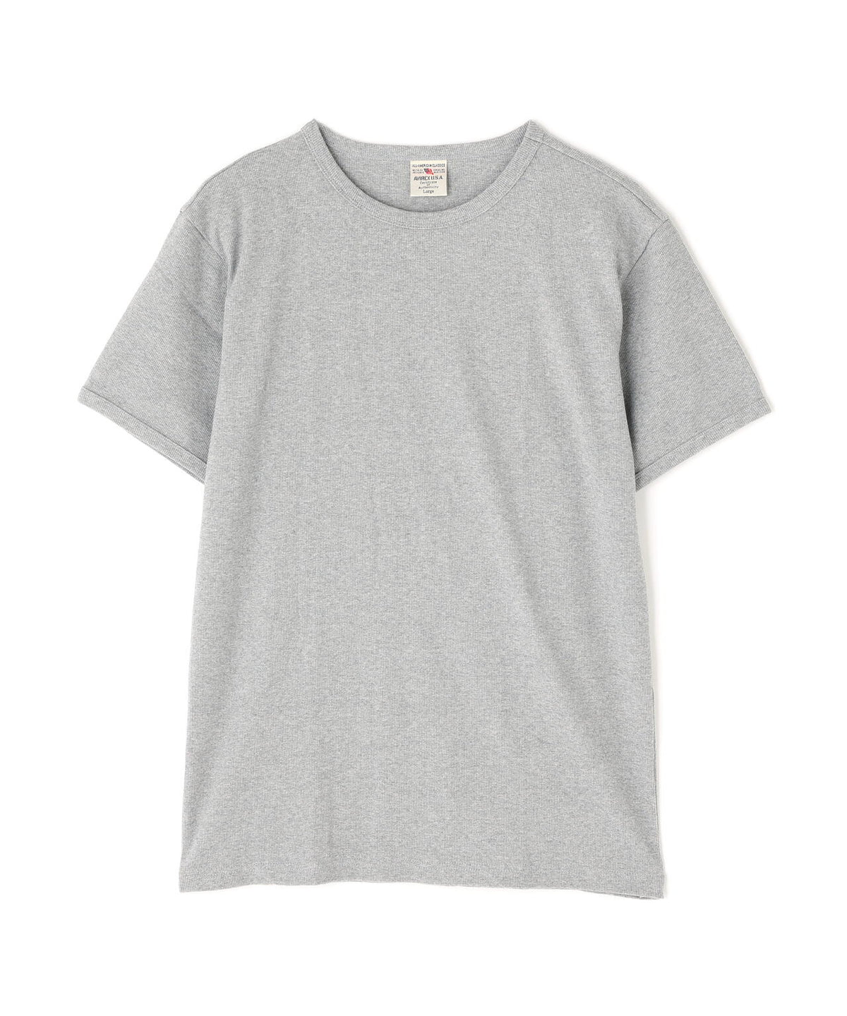 《DAILY/デイリー》RIB S/S CREW NECK T-SHIRT