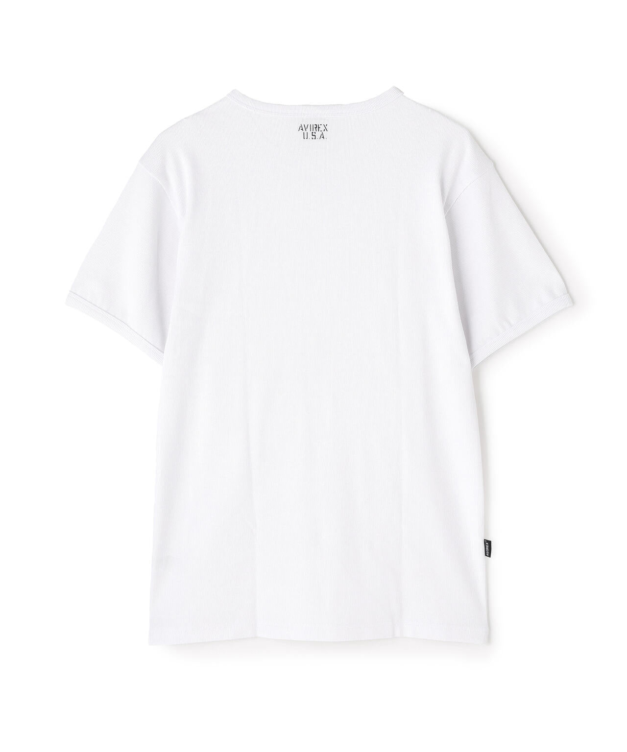 《DAILY/デイリー》RIB S/S CREW NECK T-SHIRT