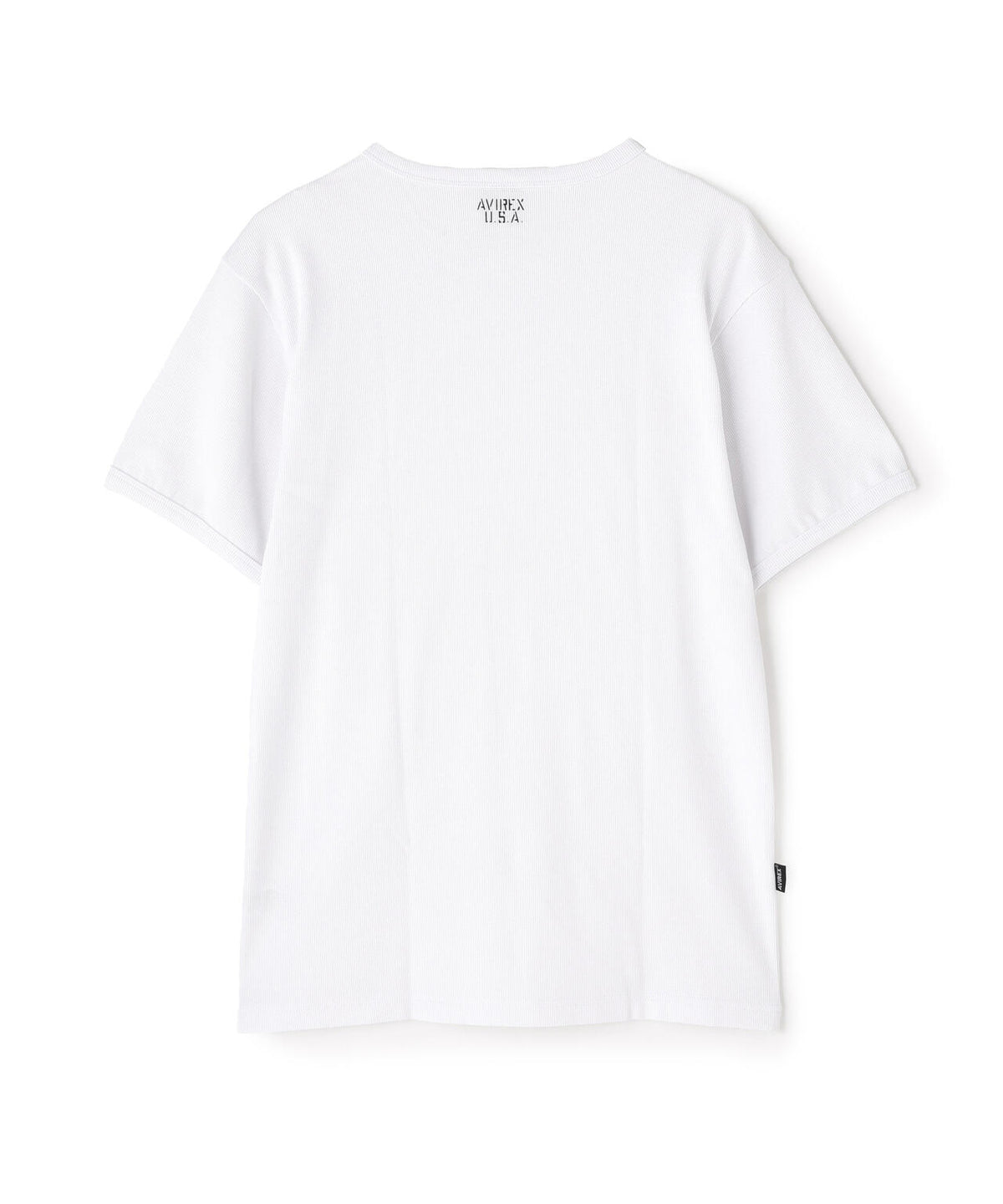《DAILY/デイリー》RIB S/S CREW NECK T-SHIRT