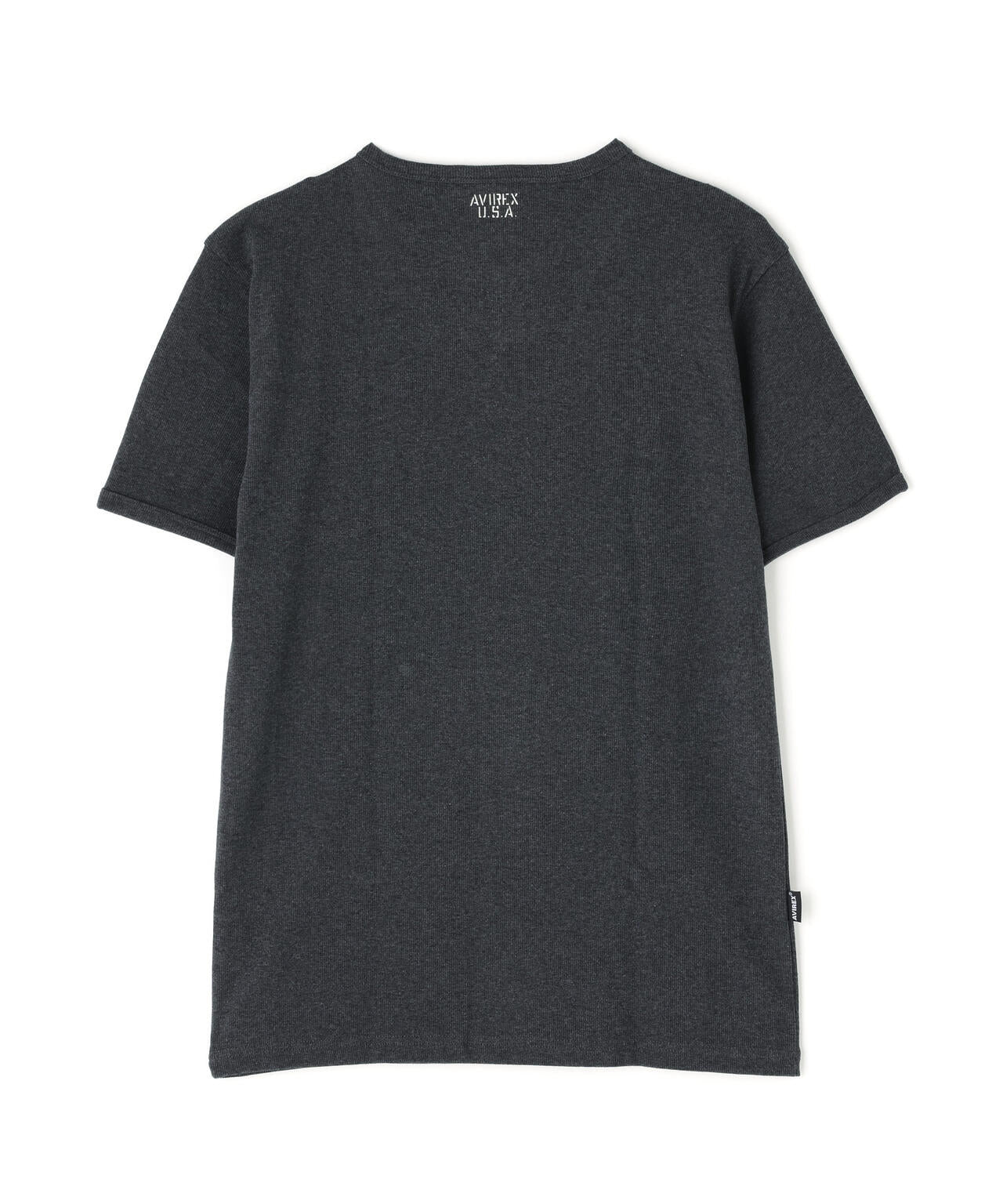 《DAILY/デイリー》RIB S/S CREW NECK T-SHIRT
