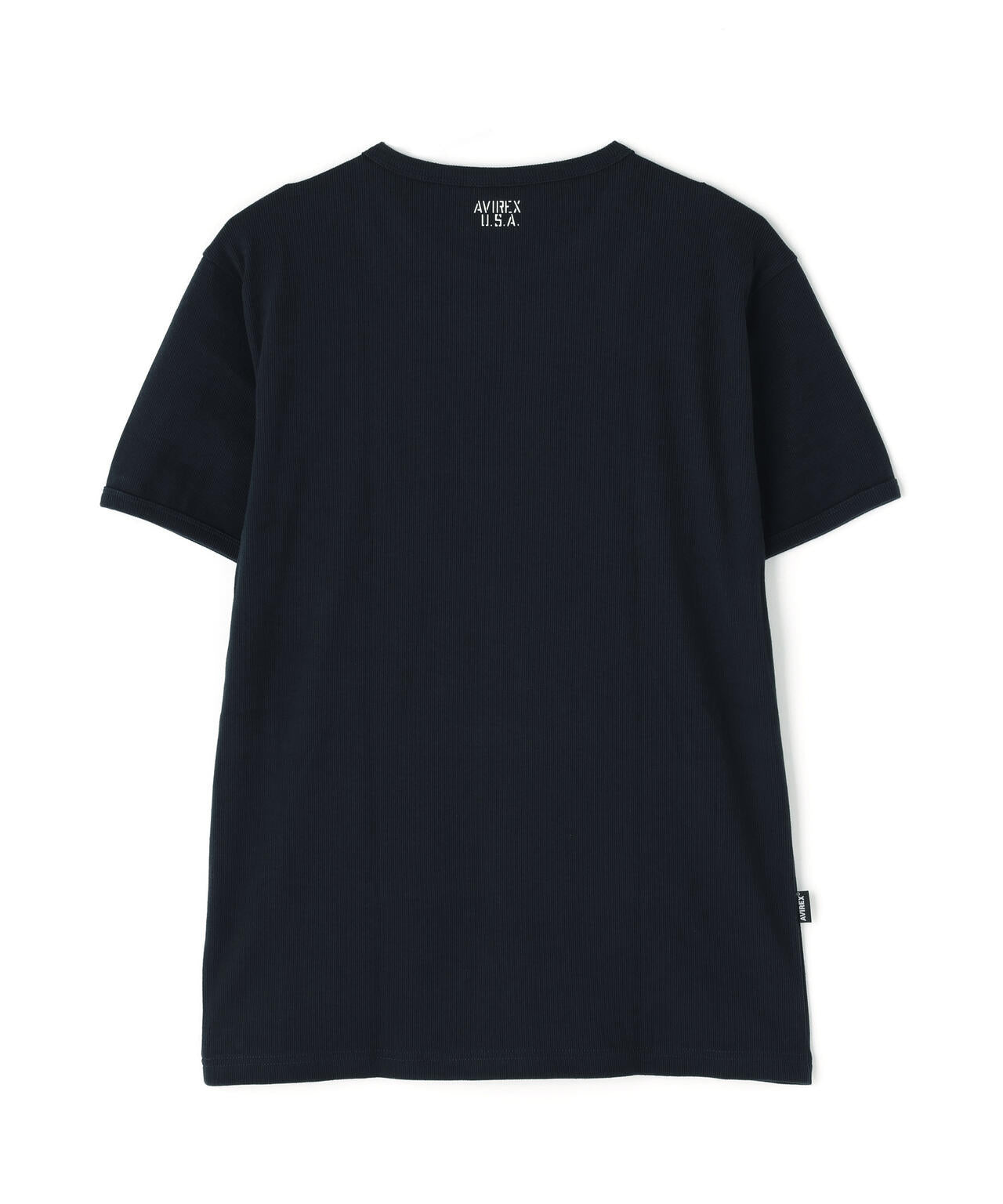《DAILY/デイリー》RIB S/S CREW NECK T-SHIRT