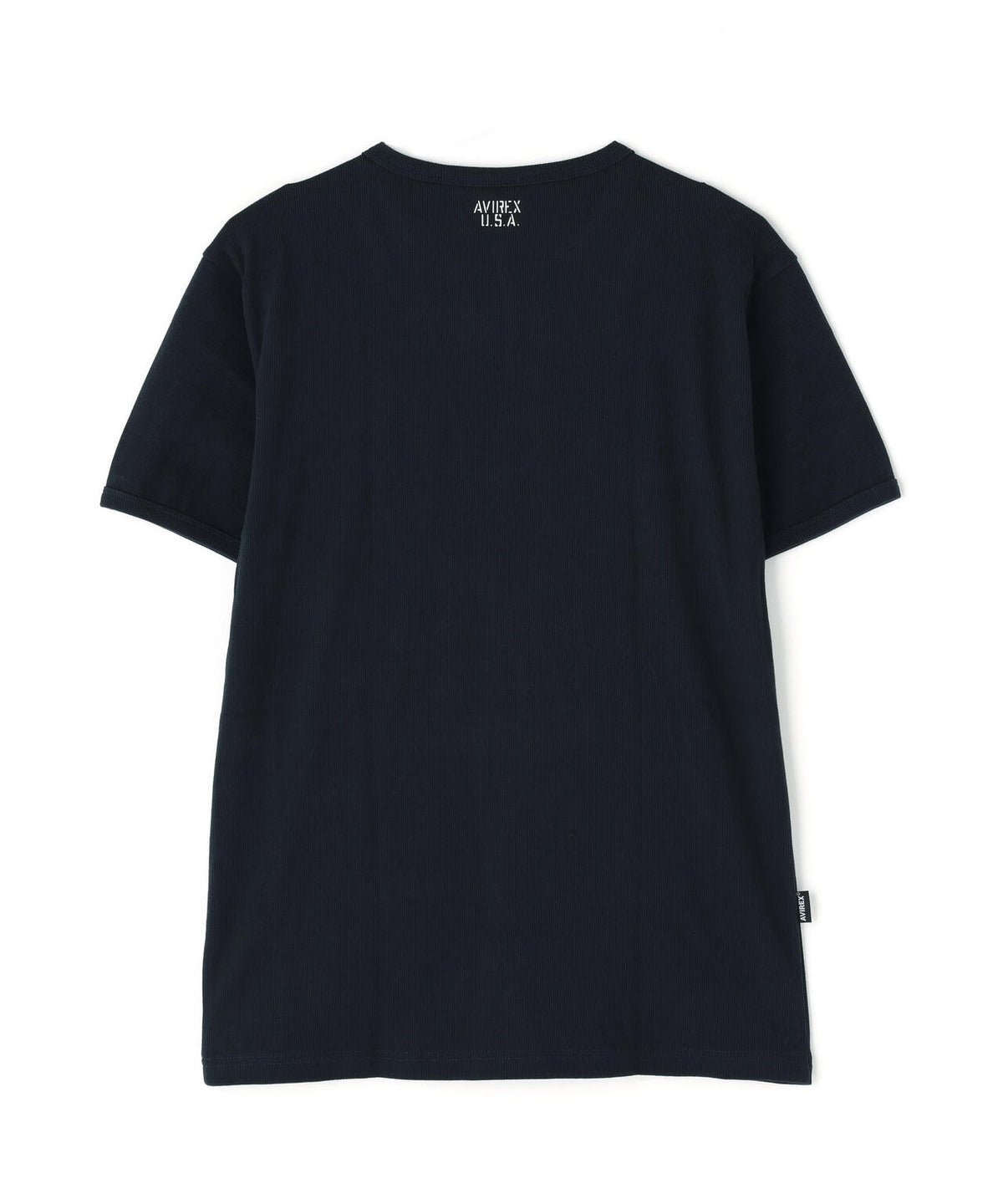 《DAILY/デイリー》RIB S/S CREW NECK T-SHIRT