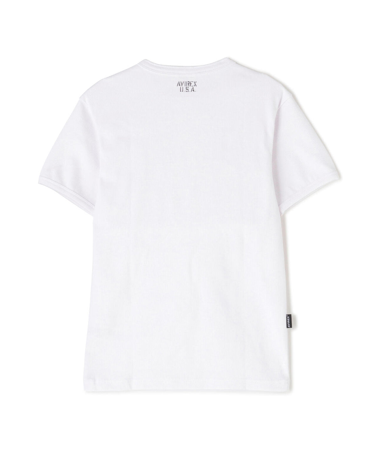 《DAILY/デイリー》RIB S/S HENLEY NECK T-SHIRT