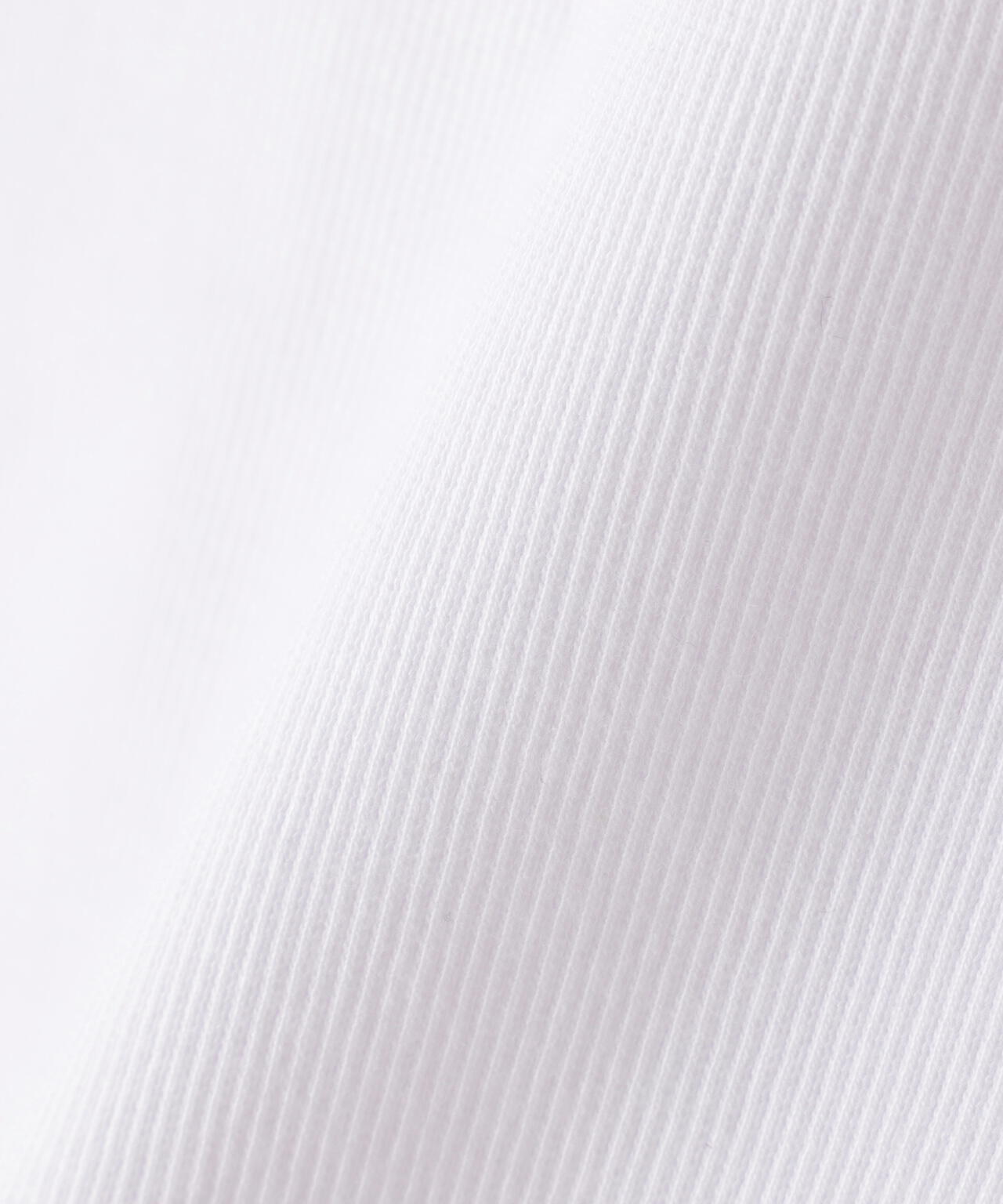 《DAILY/デイリー》RIB S/S HENLEY NECK T-SHIRT