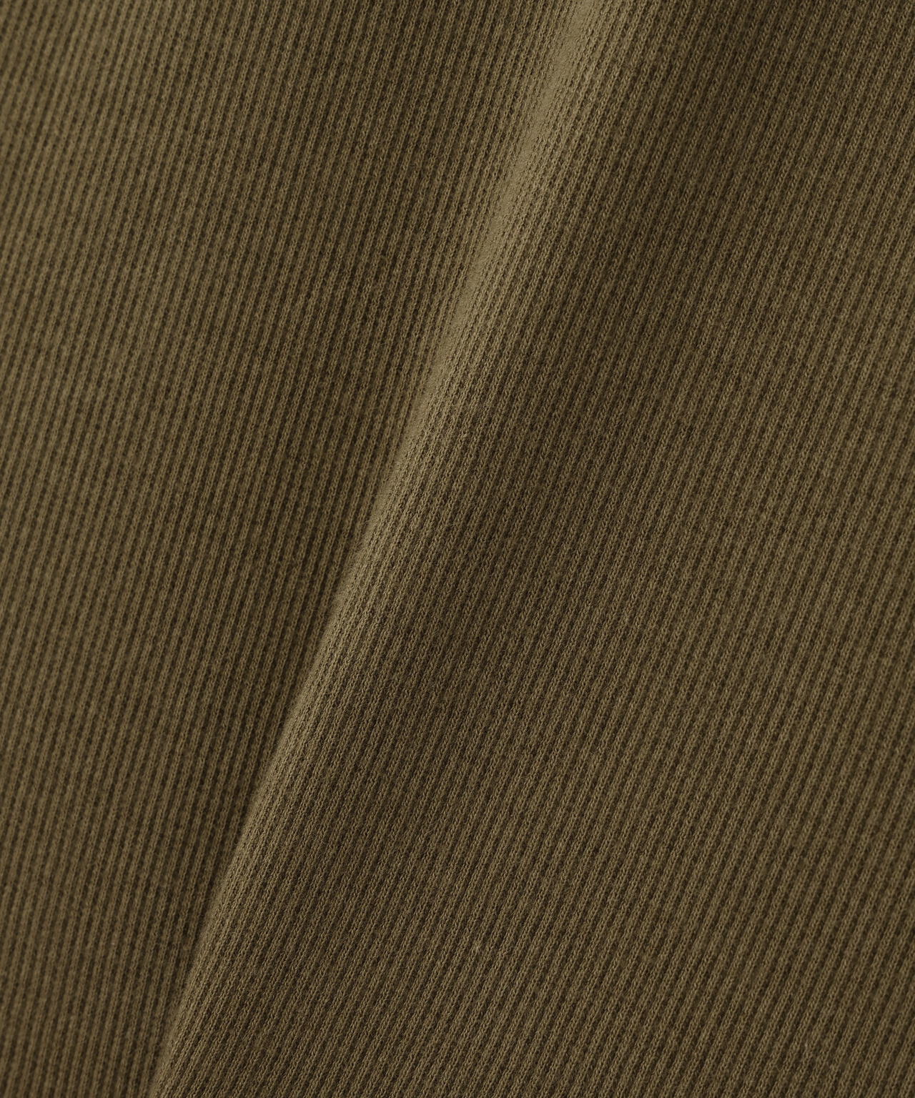 《DAILY/デイリー》RIB S/S HENLEY NECK T-SHIRT