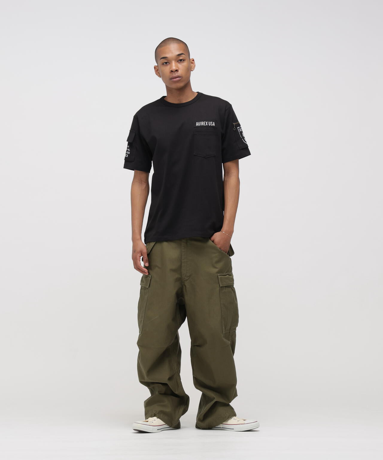 FATIGUE S/S T-SHIRT / ファティーグ 半袖 Tシャツ / AVIREX / アヴィレックス