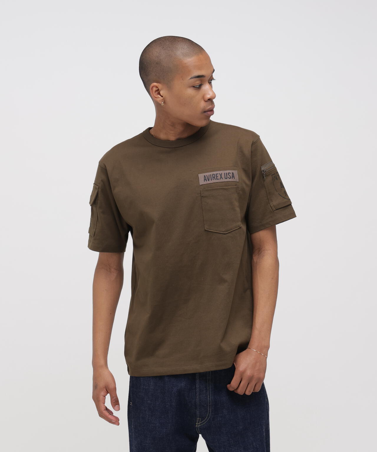 FATIGUE S/S T-SHIRT / ファティーグ 半袖 Tシャツ / AVIREX / アヴィレックス