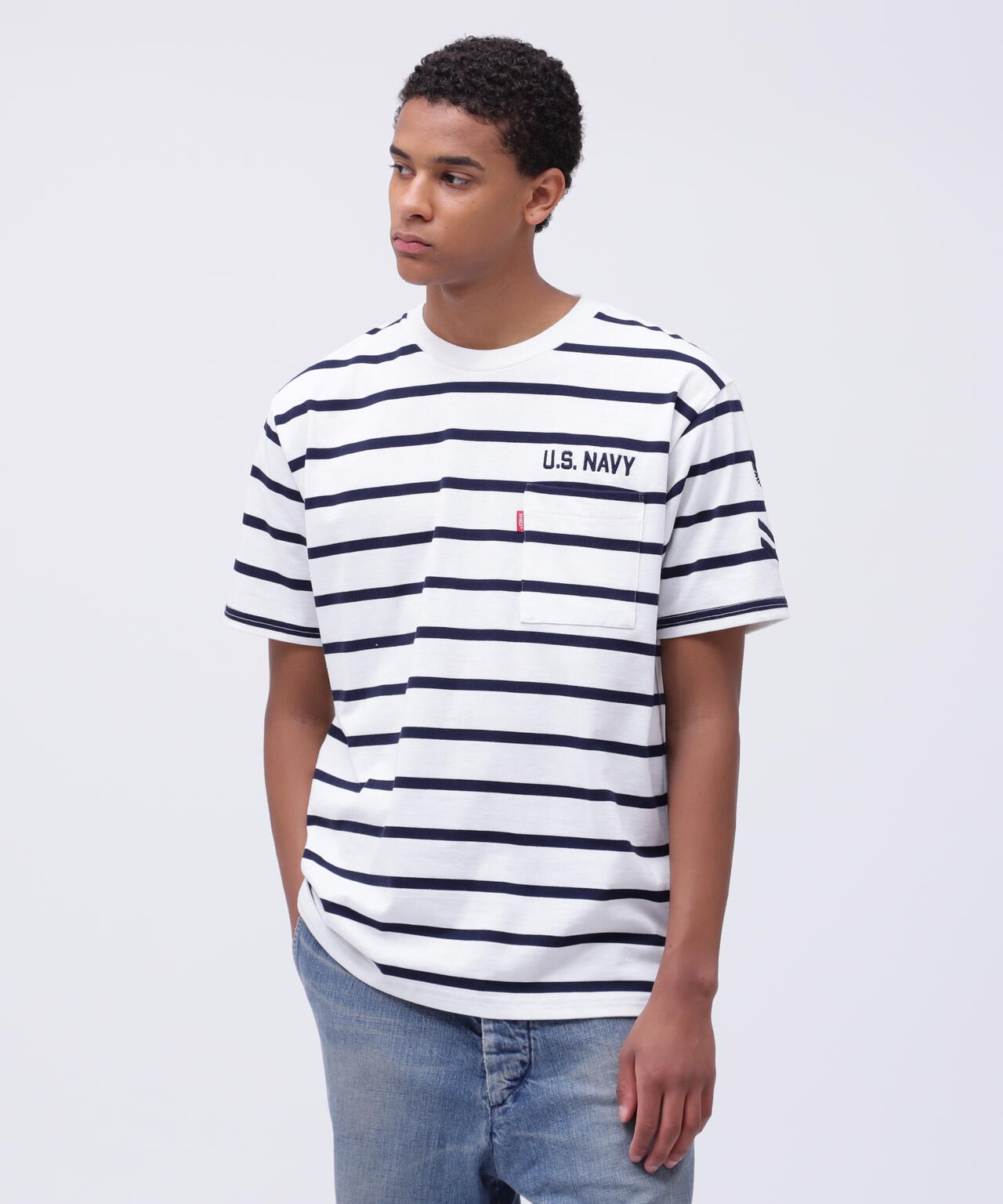 NAVAL POCKET S/S T-SHIRT / ネイバル ポケット 半袖 Tシャツ / AVIREX / アヴィレックス
