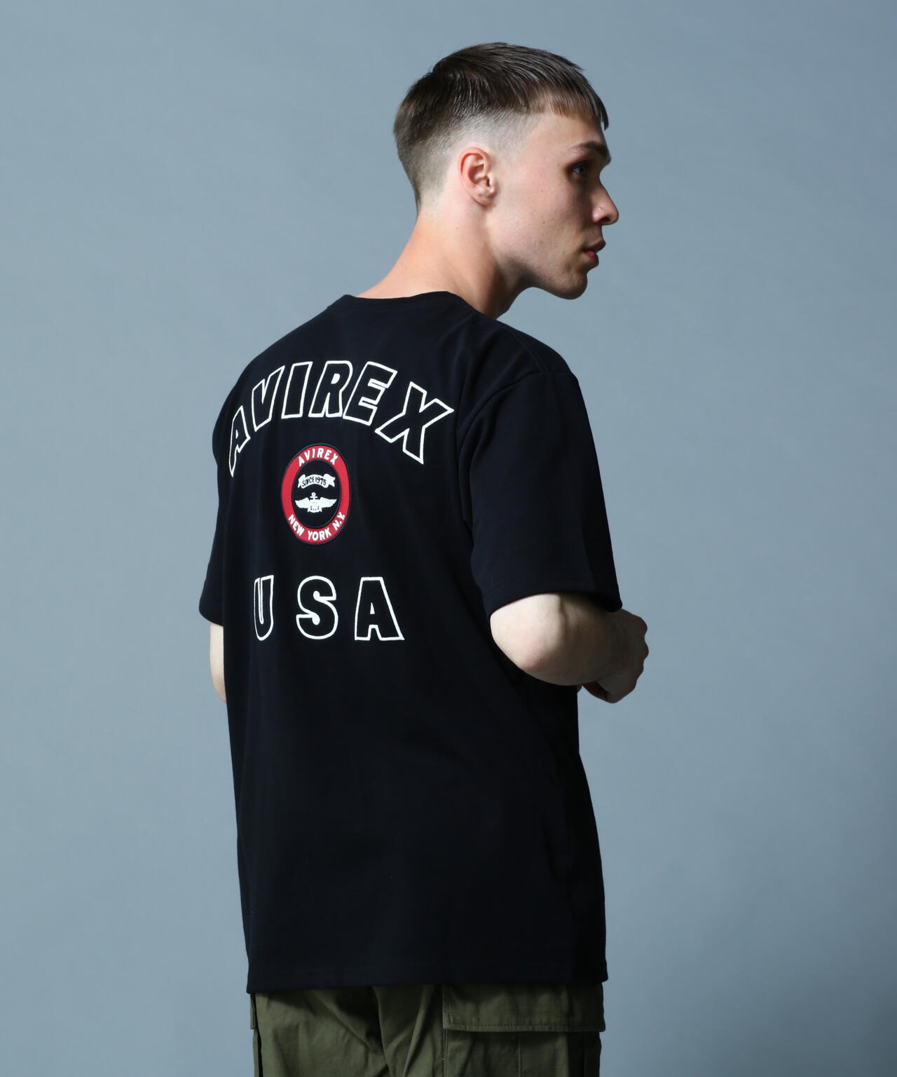 VARSITY LOGO T-SHIRT 2.0 / バーシティ ロゴ Tシャツ2.0 / AVIREX / アヴィレックス