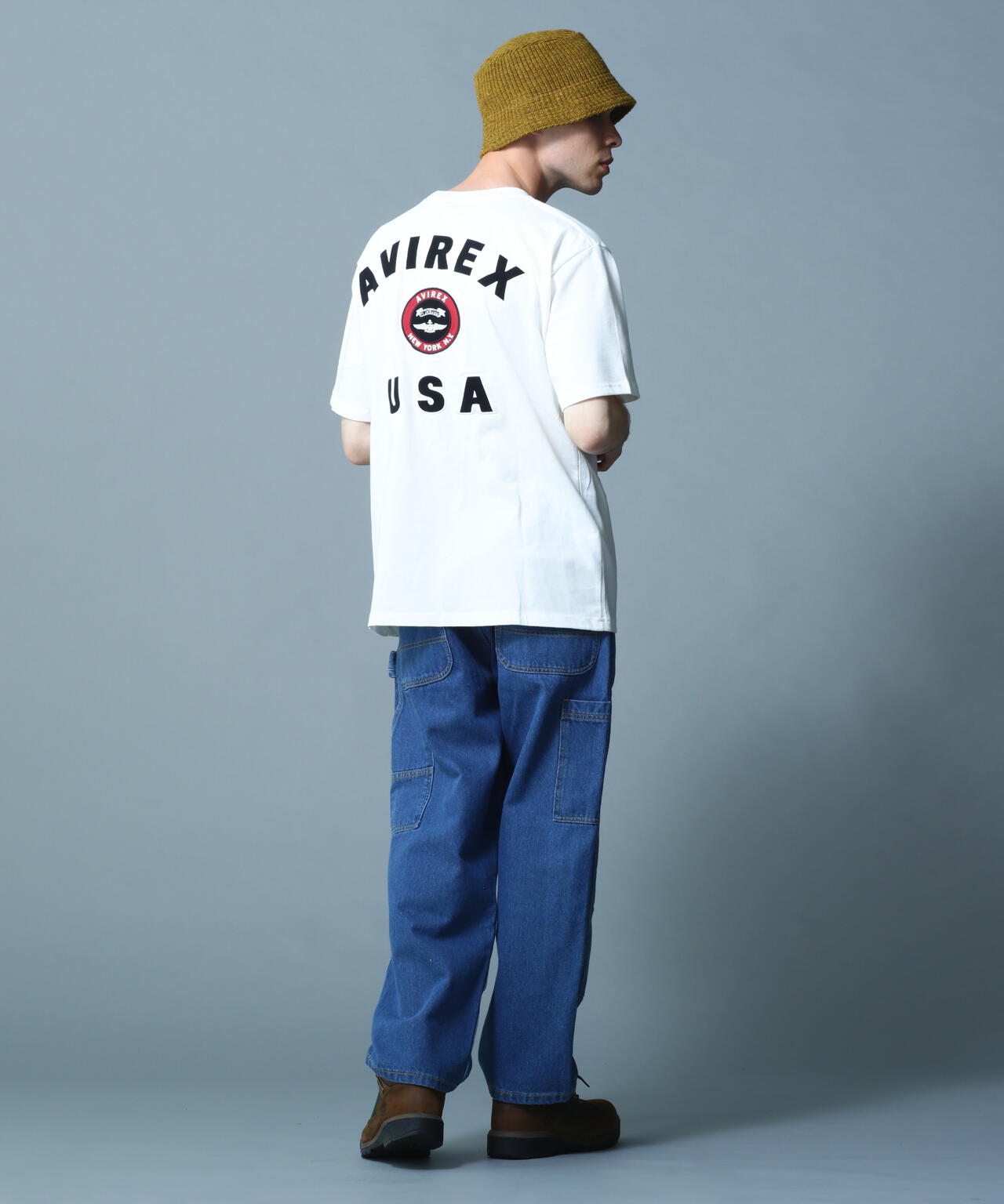 VARSITY LOGO T-SHIRT 2.0 / バーシティ ロゴ Tシャツ2.0 / AVIREX / アヴィレックス
