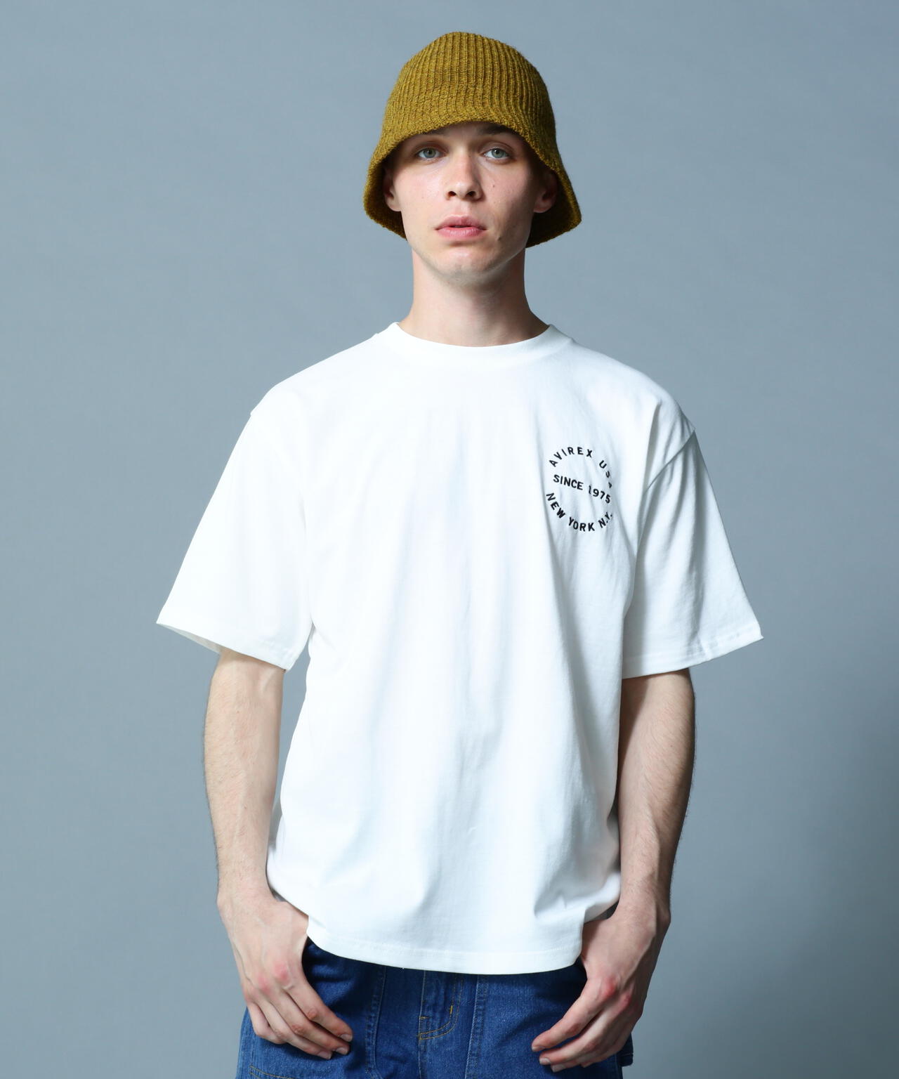 VARSITY LOGO T-SHIRT 2.0 / バーシティ ロゴ Tシャツ2.0 / AVIREX / アヴィレックス