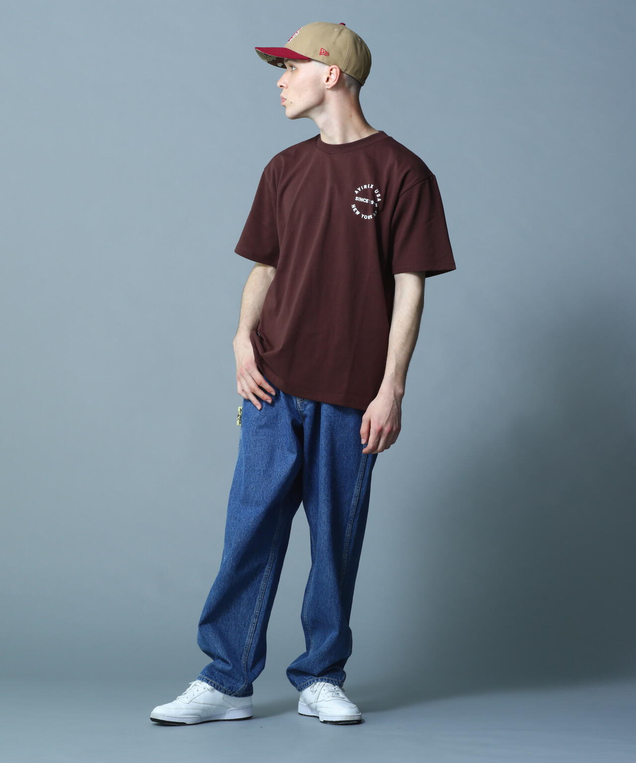 VARSITY LOGO T-SHIRT 2.0 / バーシティ ロゴ Tシャツ2.0 / AVIREX / アヴィレックス