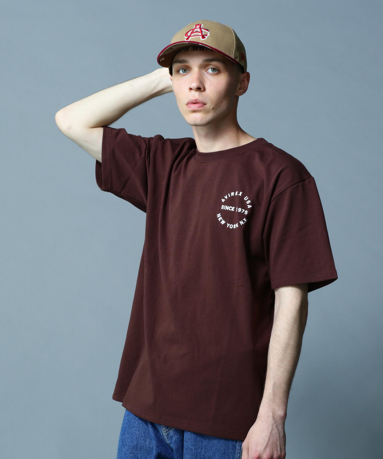 VARSITY LOGO T-SHIRT 2.0 / バーシティ ロゴ Tシャツ2.0 / AVIREX / アヴィレックス