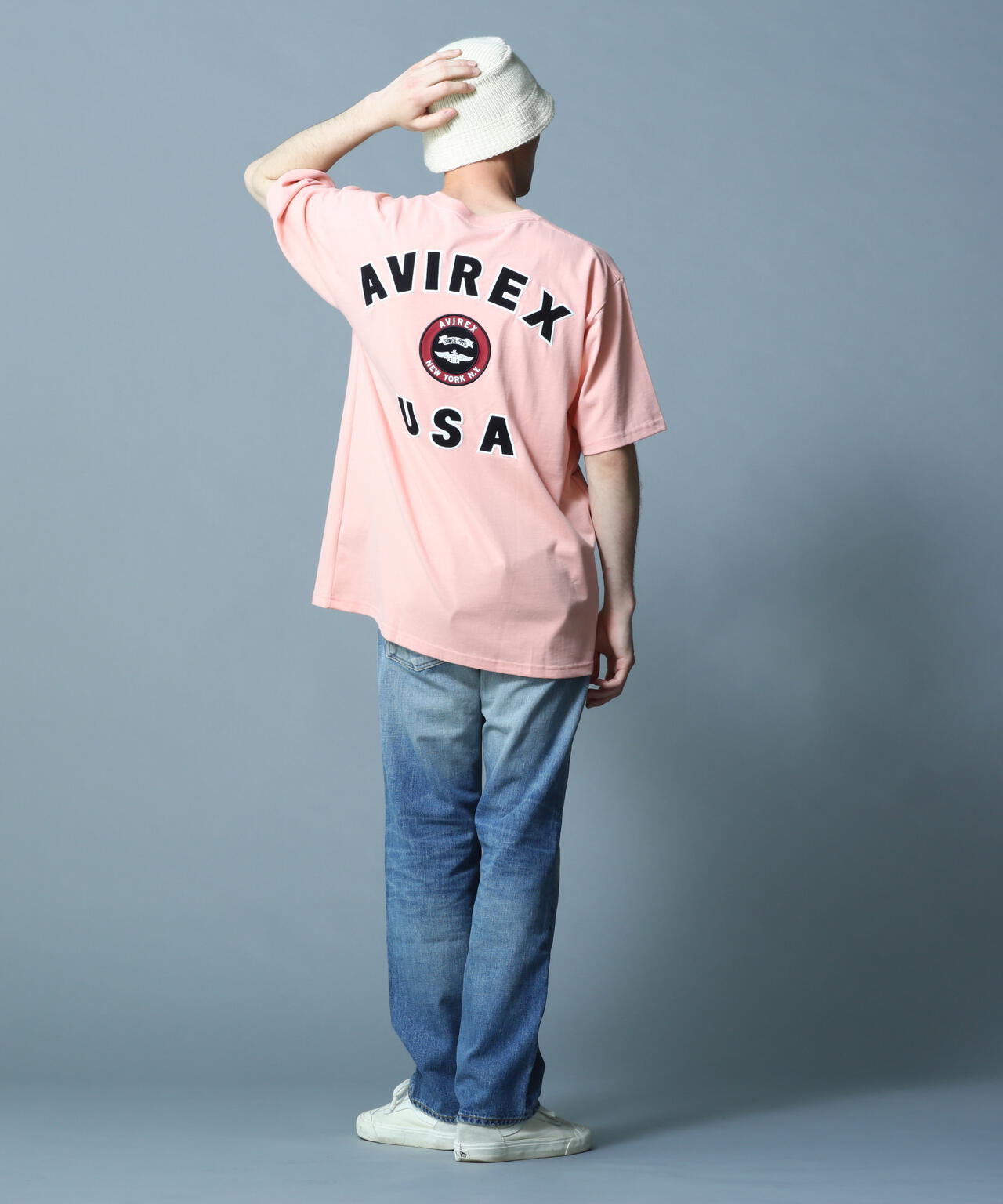 VARSITY LOGO T-SHIRT 2.0 / バーシティ ロゴ Tシャツ2.0 / AVIREX / アヴィレックス